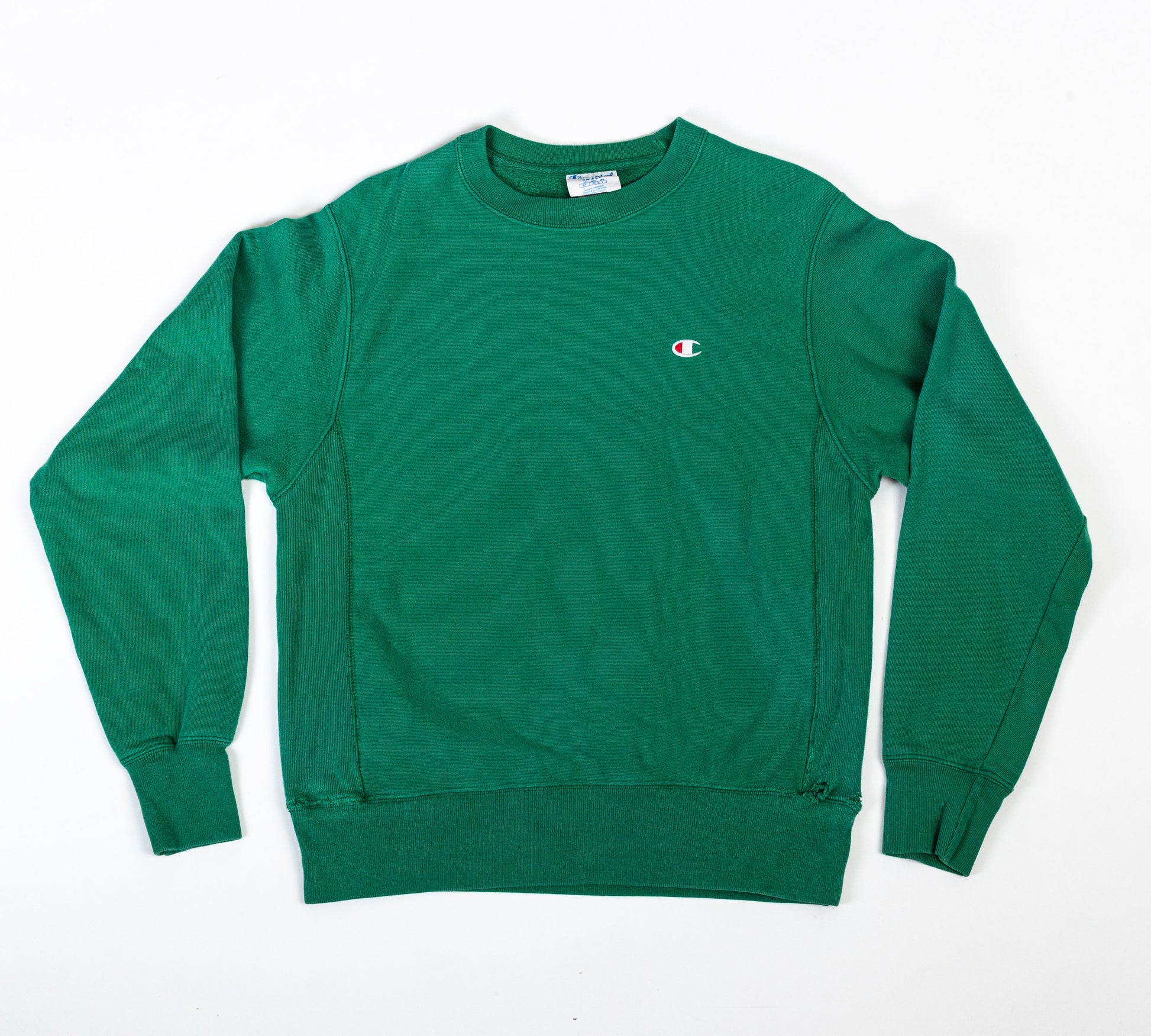 Vintage Champion Reverse Weave Frog Green Sweatshirt - Men's Small 