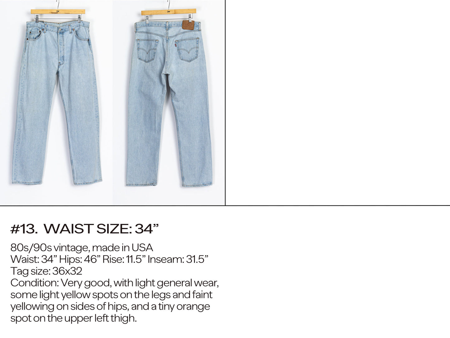 Vintage Levi’s 501 Jeans 