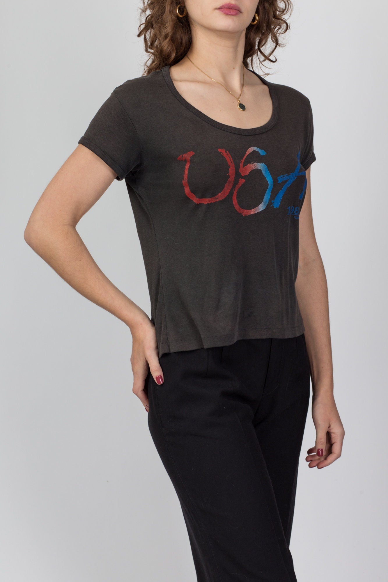 Vintage 1984 Los Angeles Olympics T Shirt - Large 