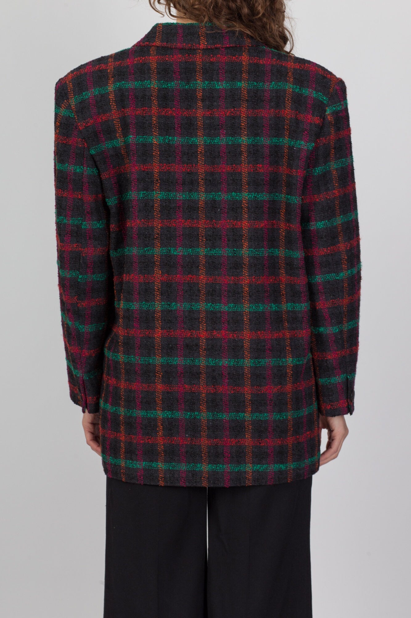 Tweed longline best sale blazer