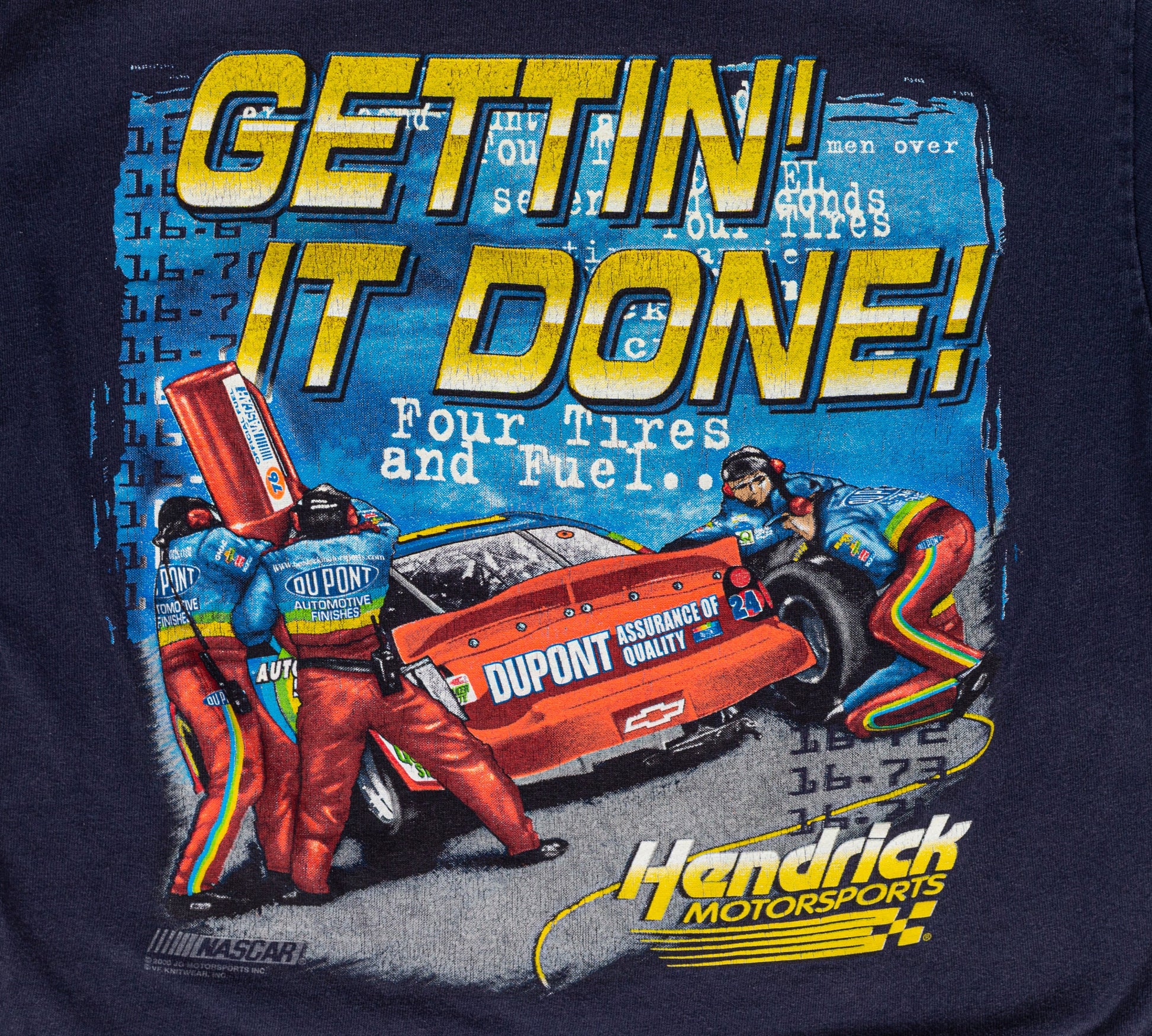 90s Jeff Gordon "Gettin' It Done!" NASCAR Tee - Extra Small 