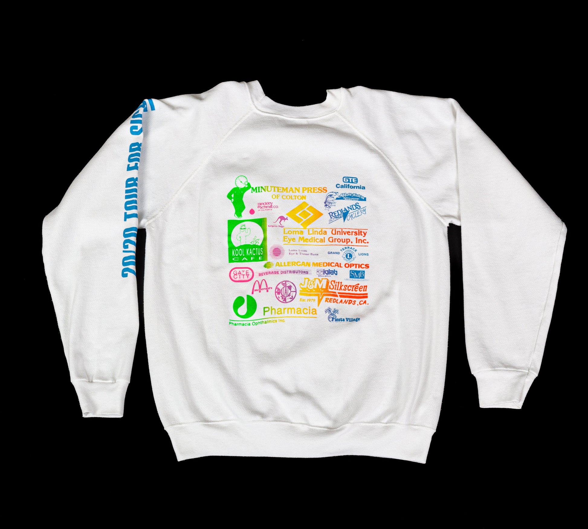 Vintage 20/20 Tour For Sight Race Sweatshirt - Men's Medium, Women's Large 