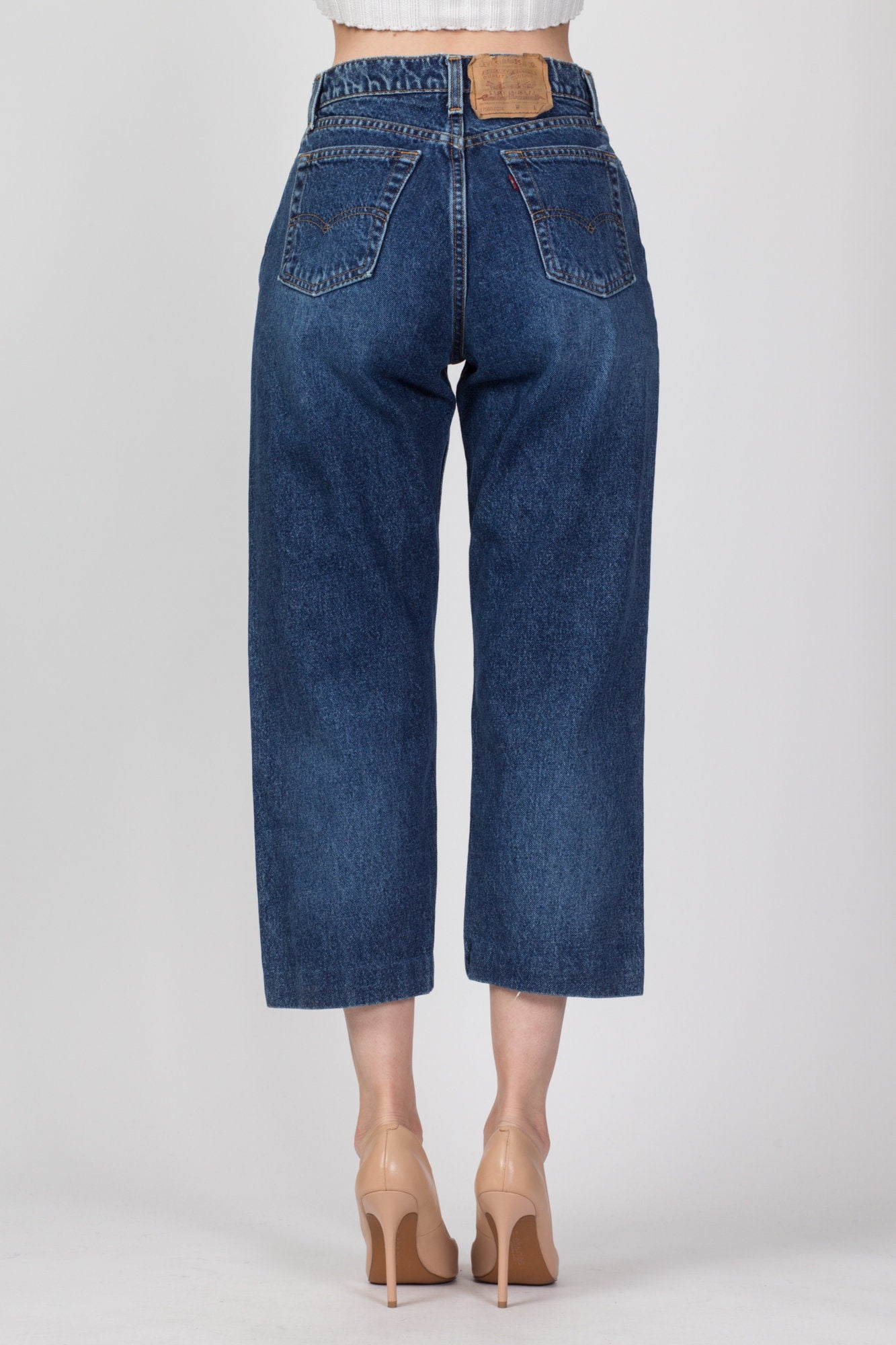 Vintage Levi's Ankle Jeans - Small, 27" 