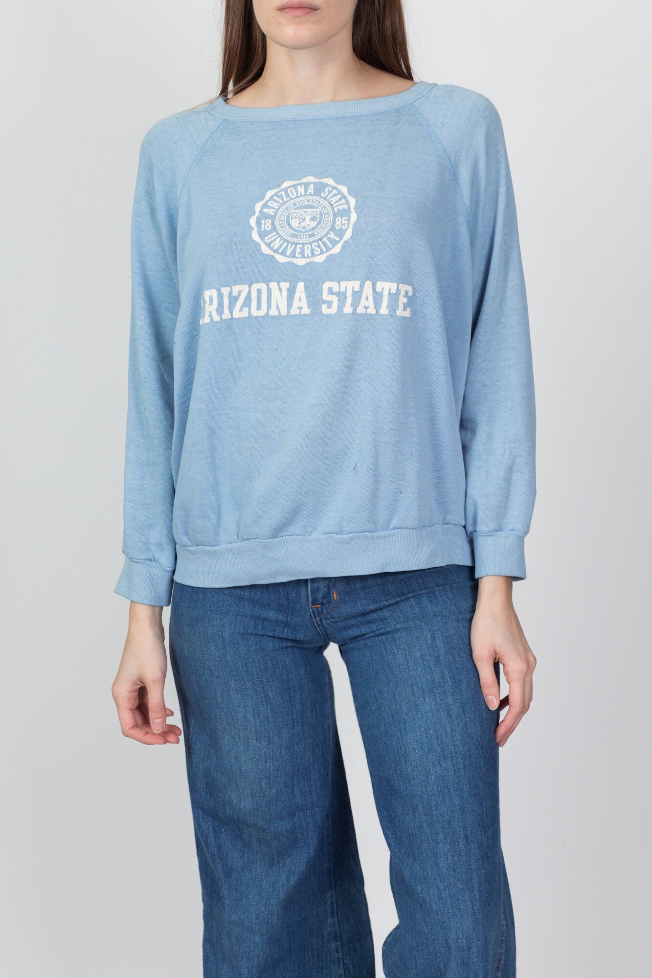 70s 80s Arizona State University Sweatshirt - Extra Large 