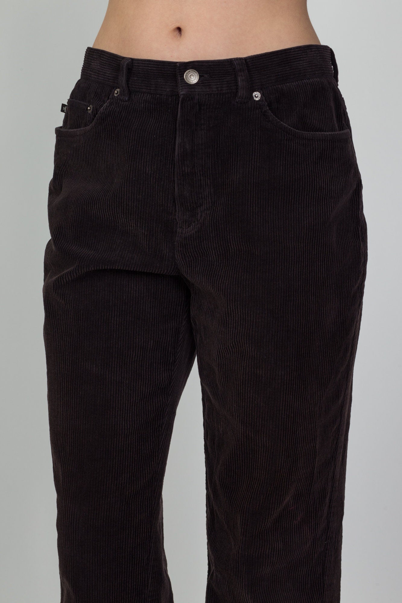 80s Ralph Lauren Corduroy High Waist Pants - Medium to Large, 31" 