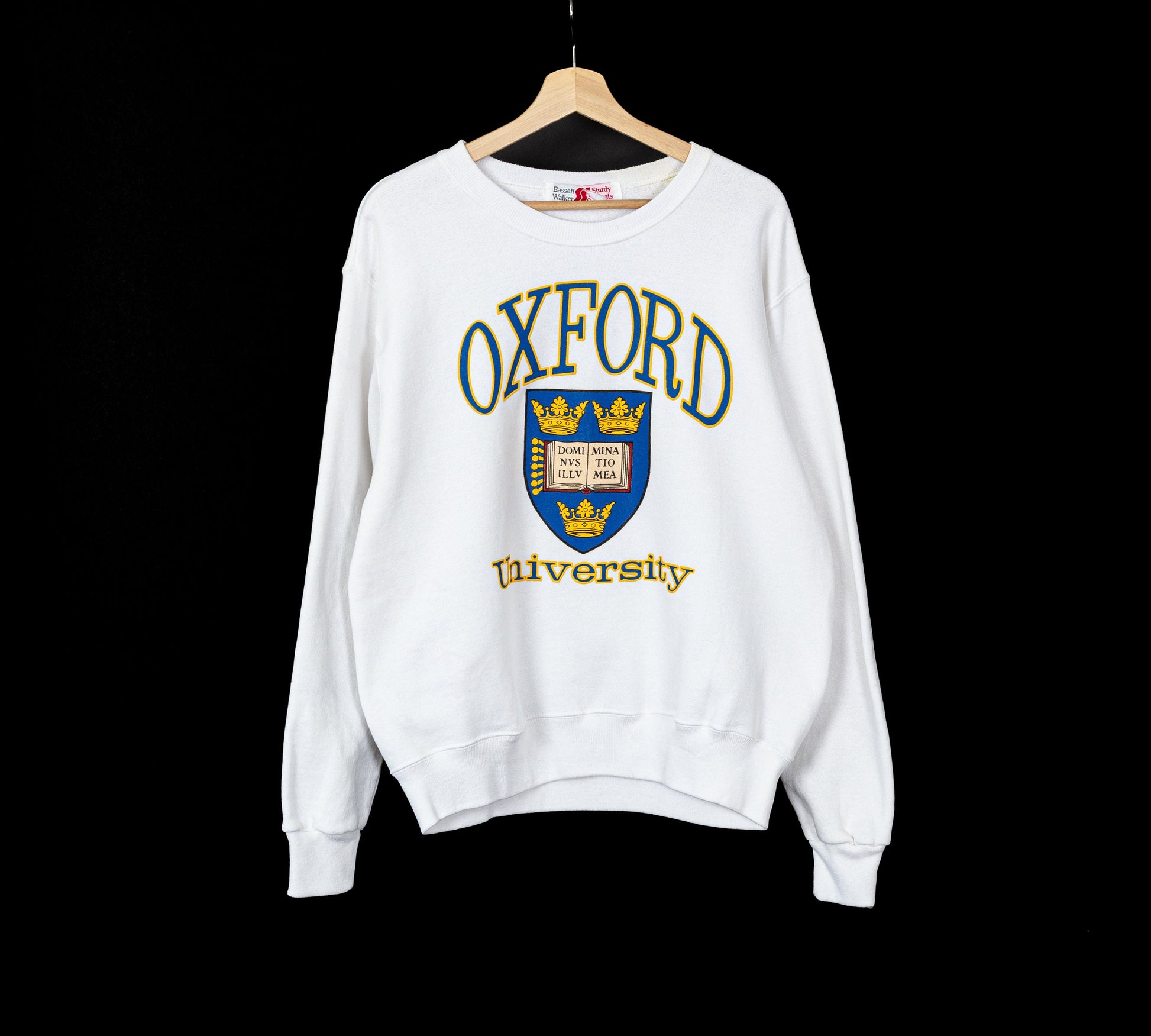 Vintage 80s Oxford University Sweatshirt - Men's Large Women's XL 
