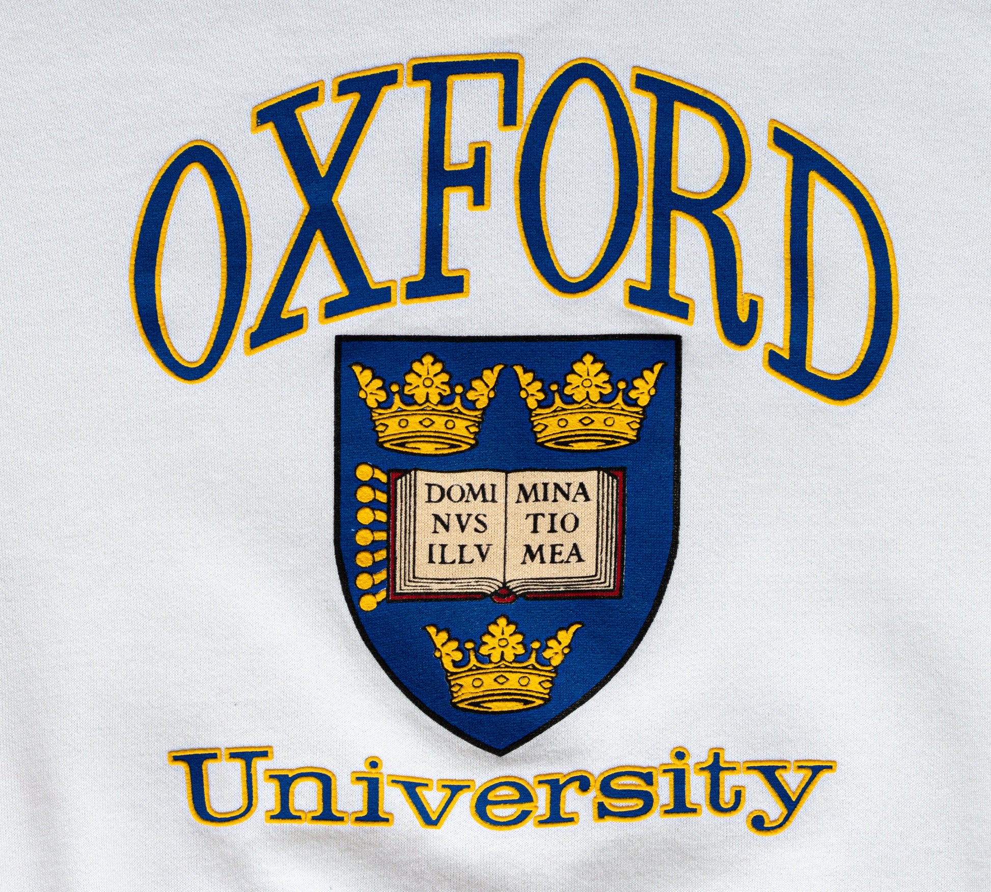 Vintage 80s Oxford University Sweatshirt - Men's Large Women's XL 