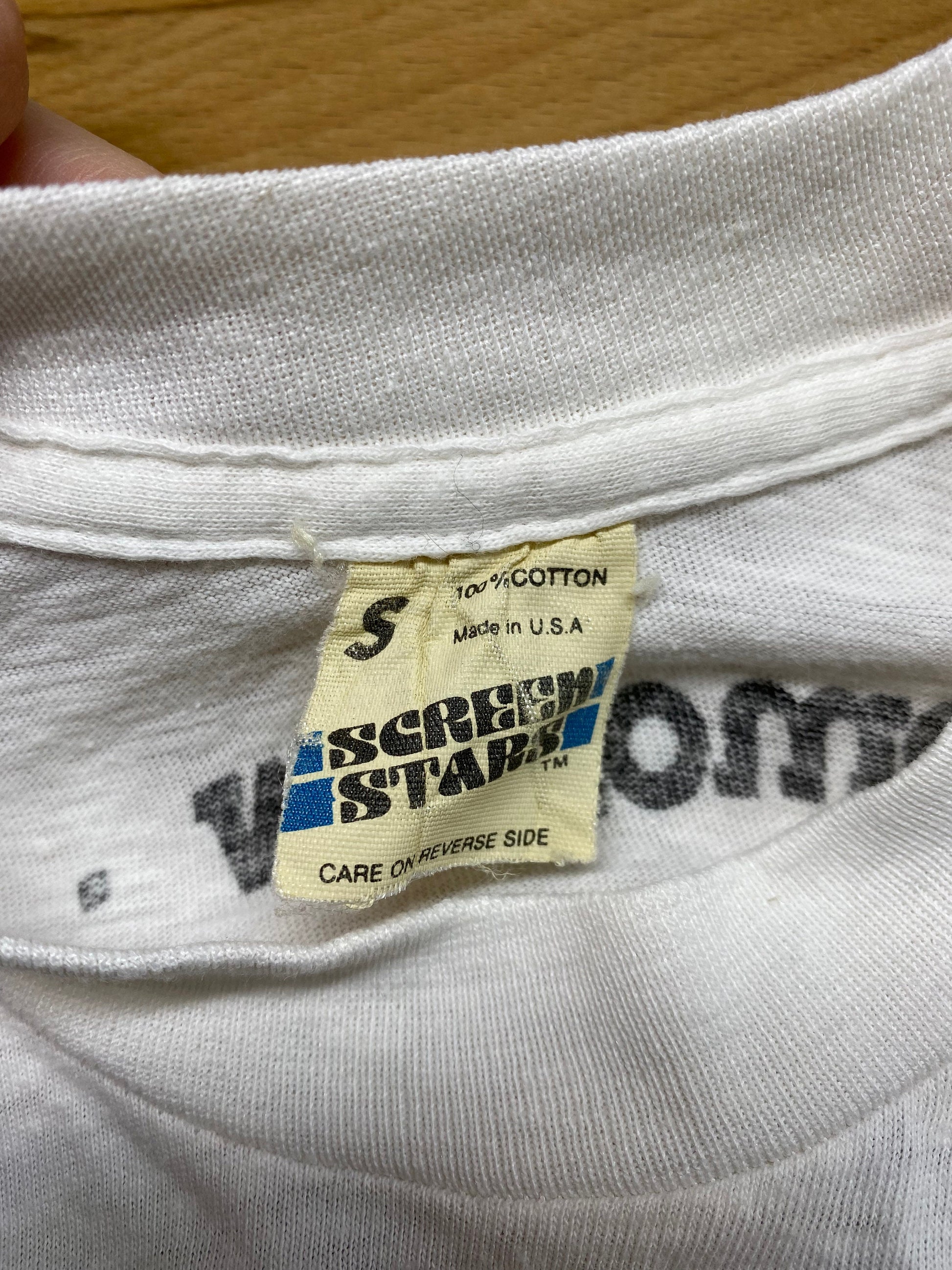 1983 US Festival David Bowie The Clash Concert Tee - XS to Small 