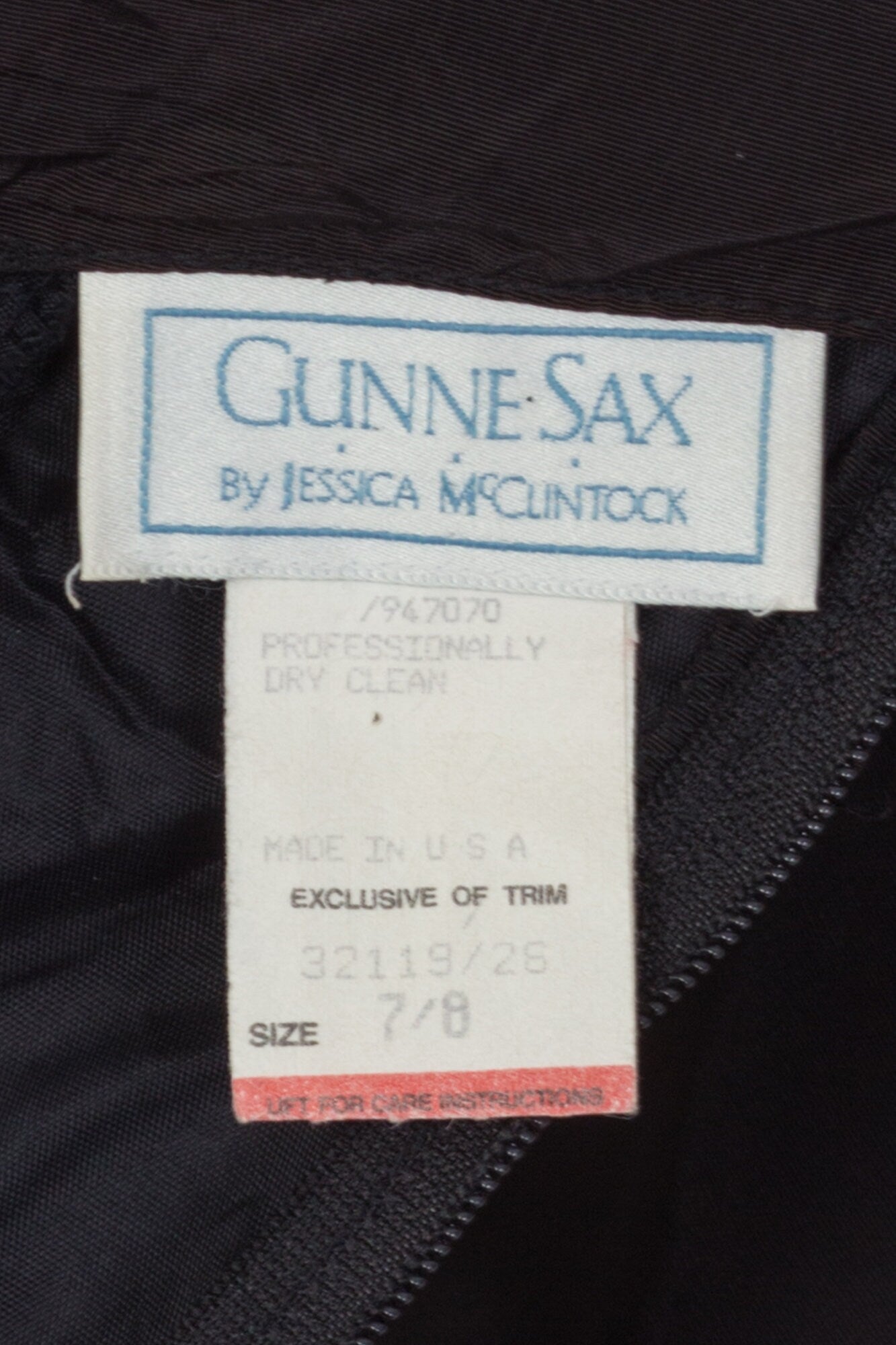 80s Gunne Sax Off-Shoulder Party Dress - Small 