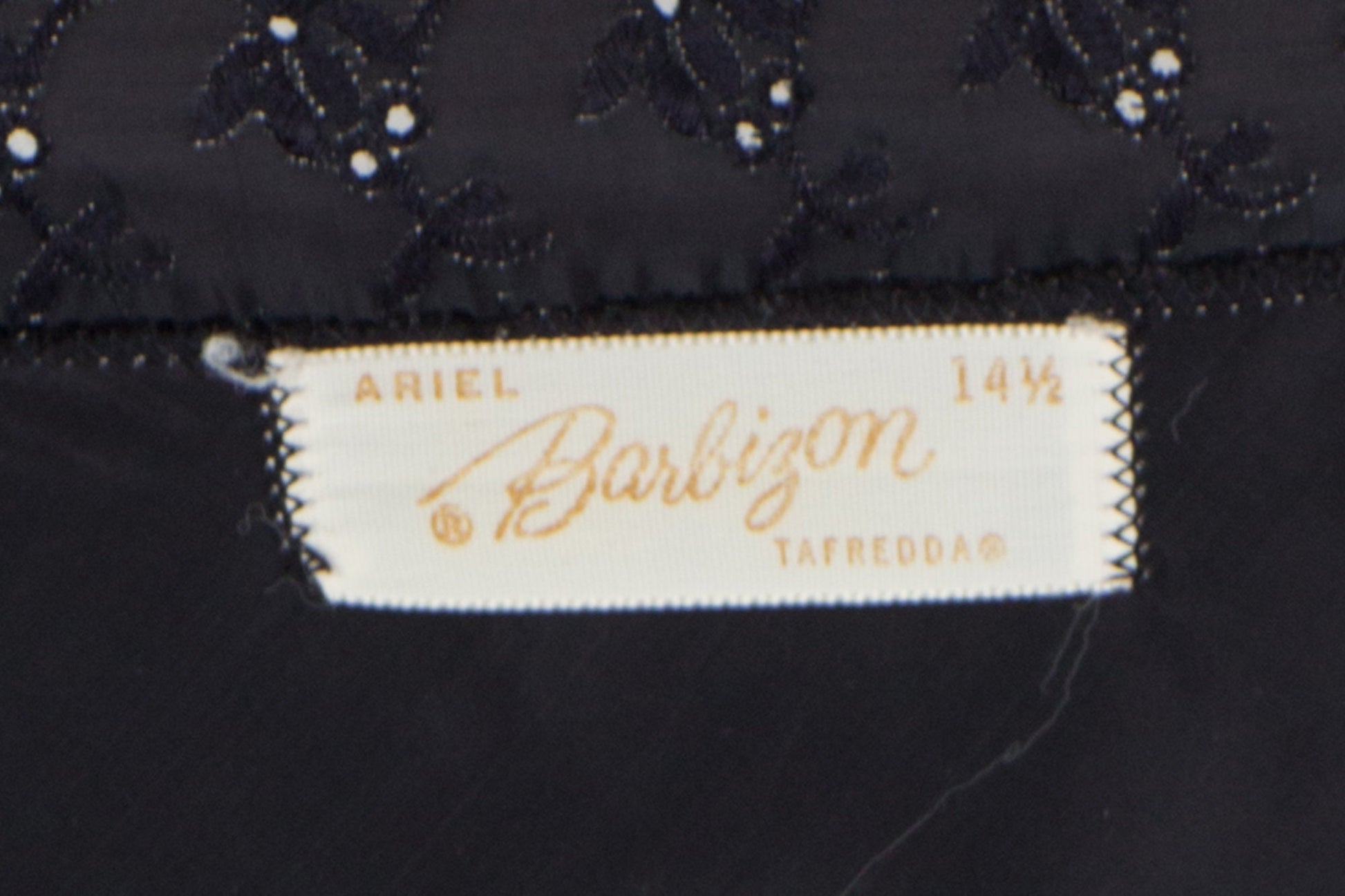 50s Barbizon Black Slip - Medium 
