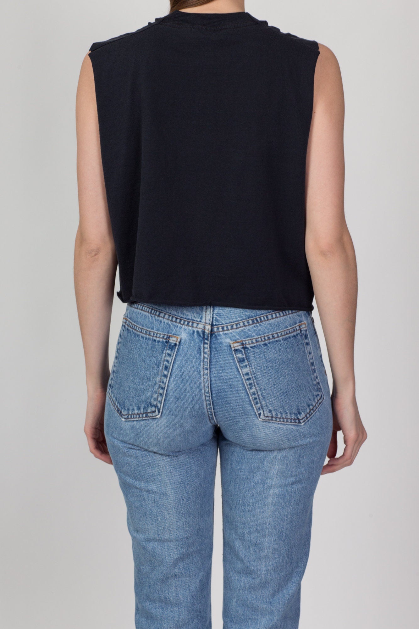 Vintage Princeton University Cropped Tank - Extra Large 