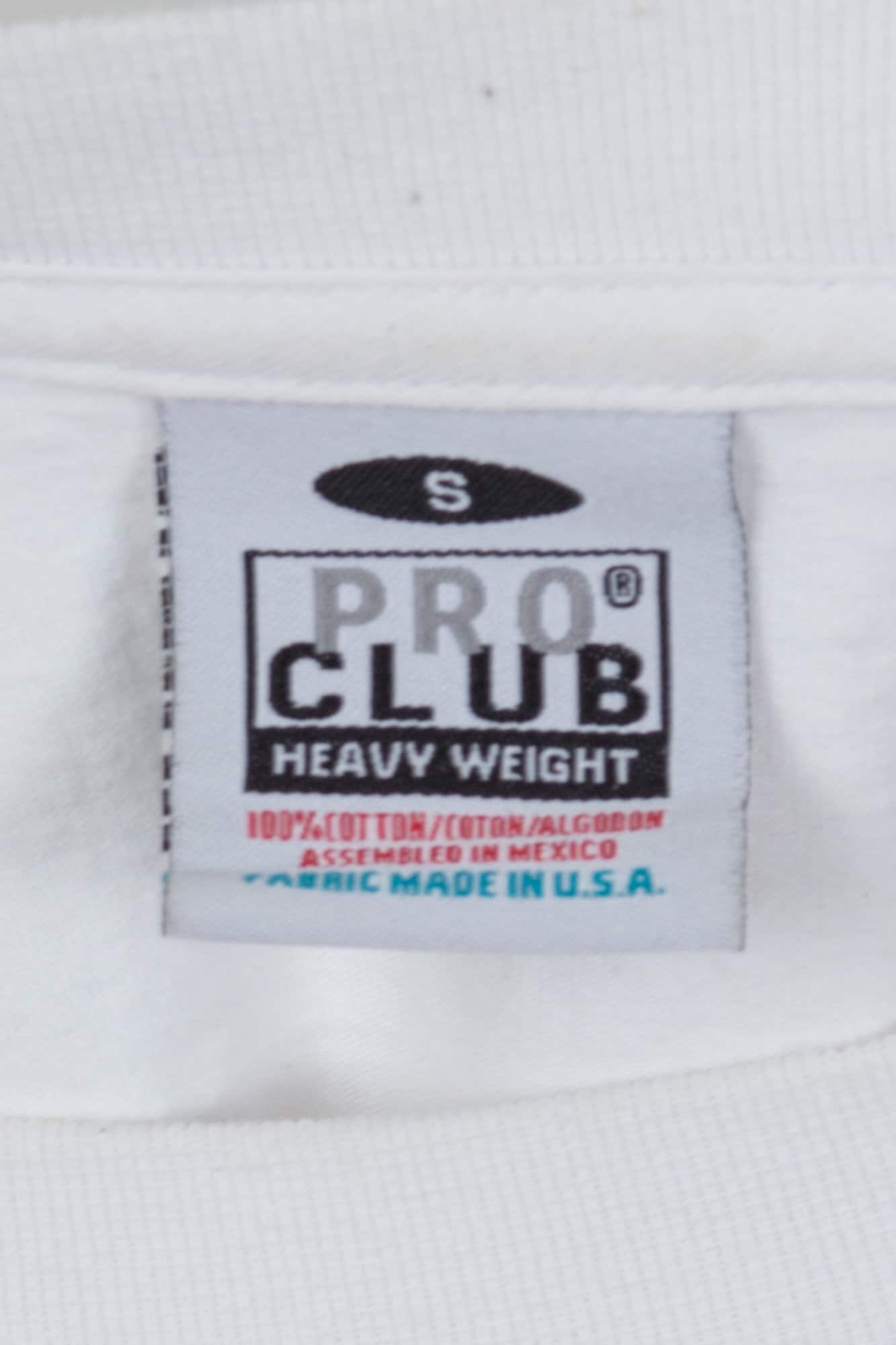 90s Plain White Crew Neck Tee - Small 
