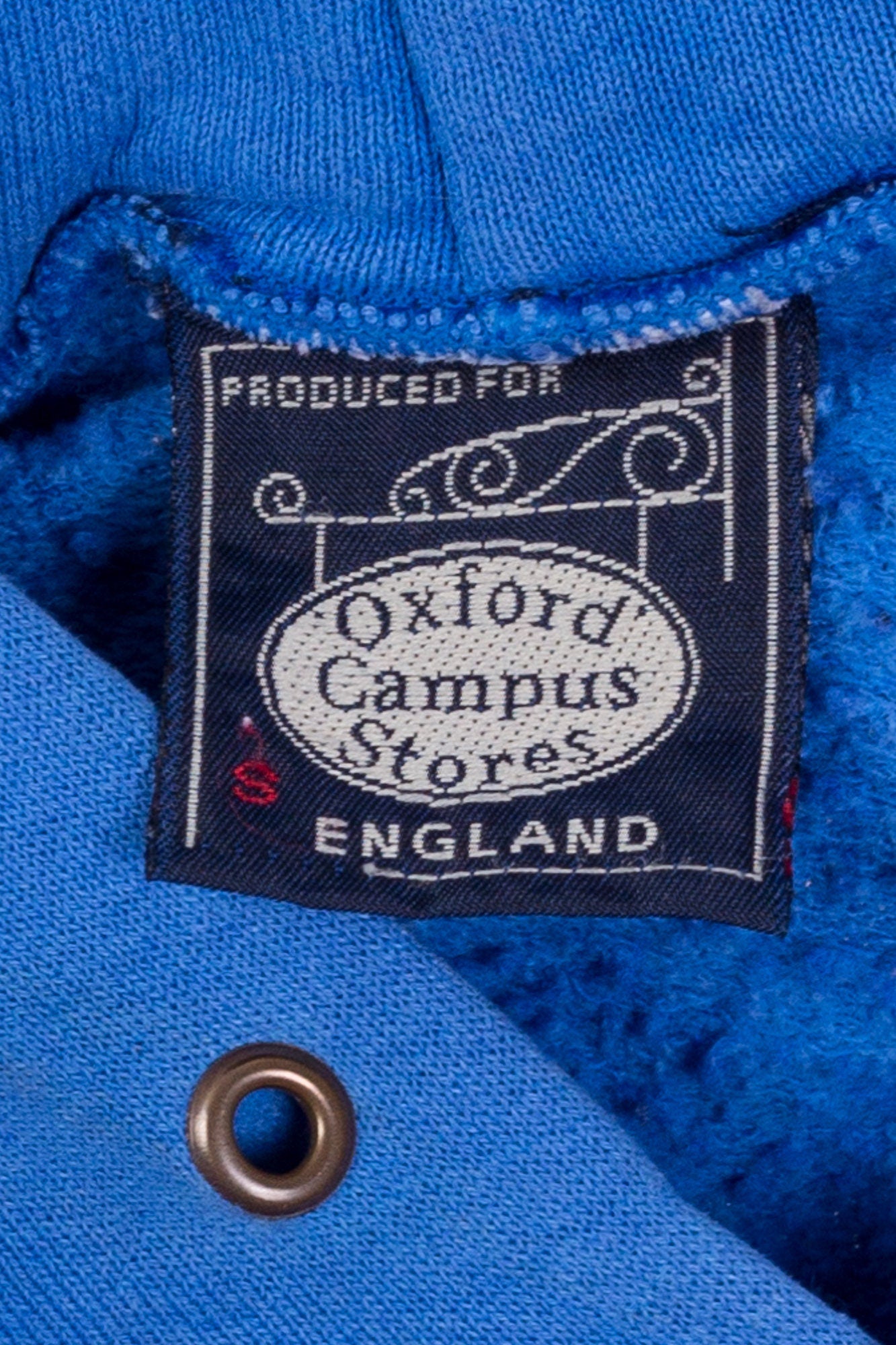 90s Oxford University Hoodie - Small 