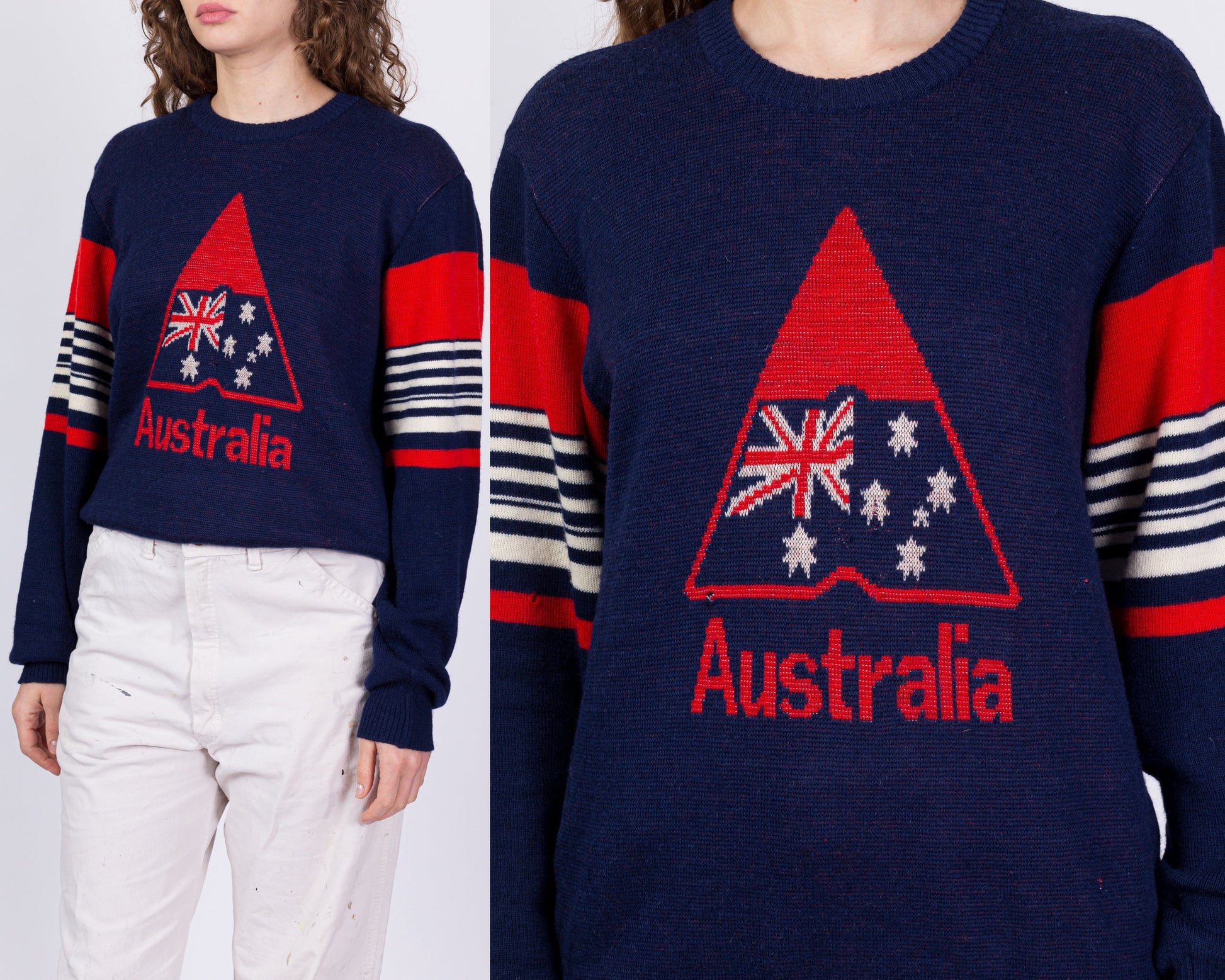 90s Australia Tourist Sweater - Men's Large, Women's XL 