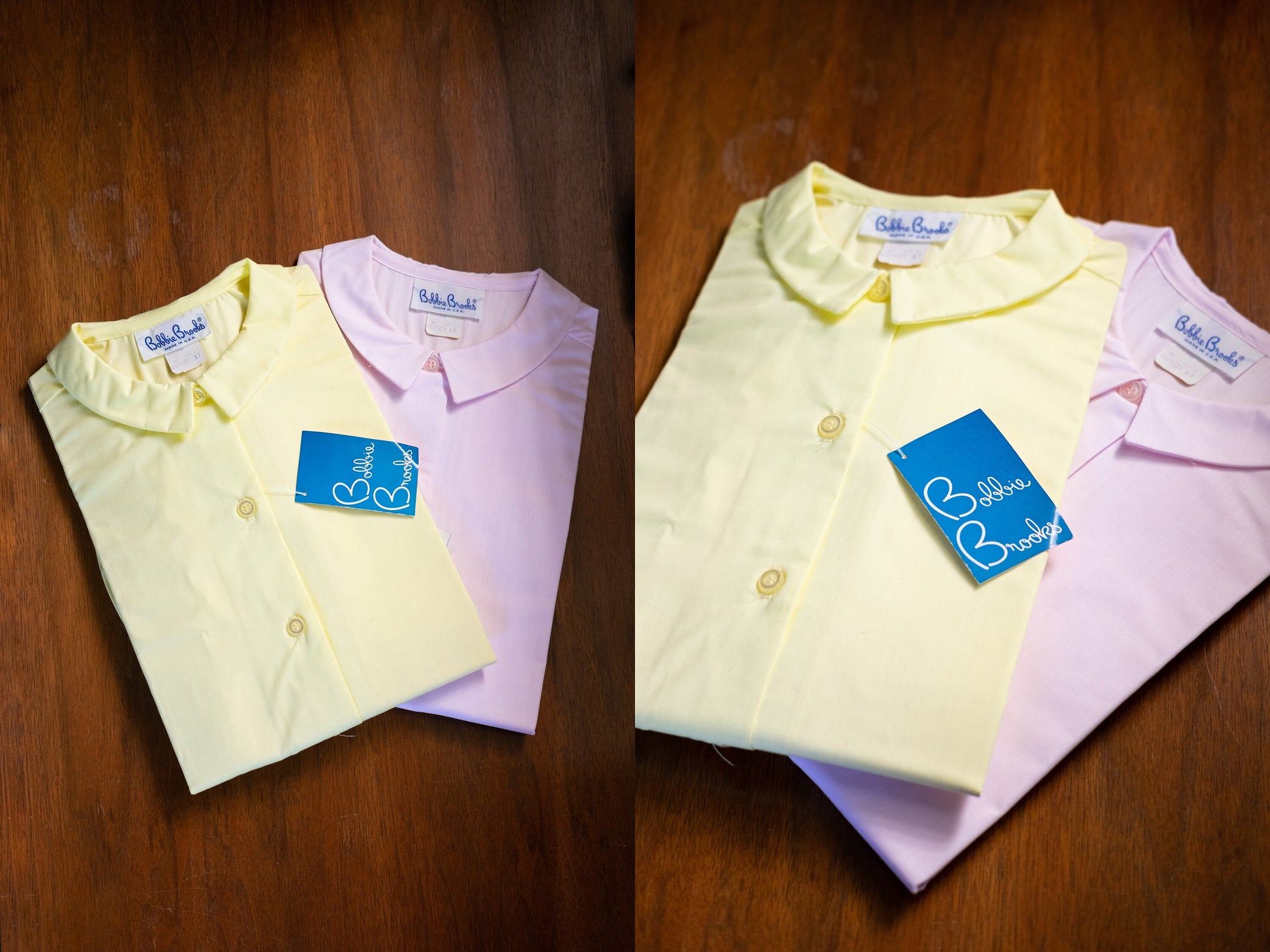 60s Bobbie Brooks Deadstock Women's Button Up Shirts - Extra Small 