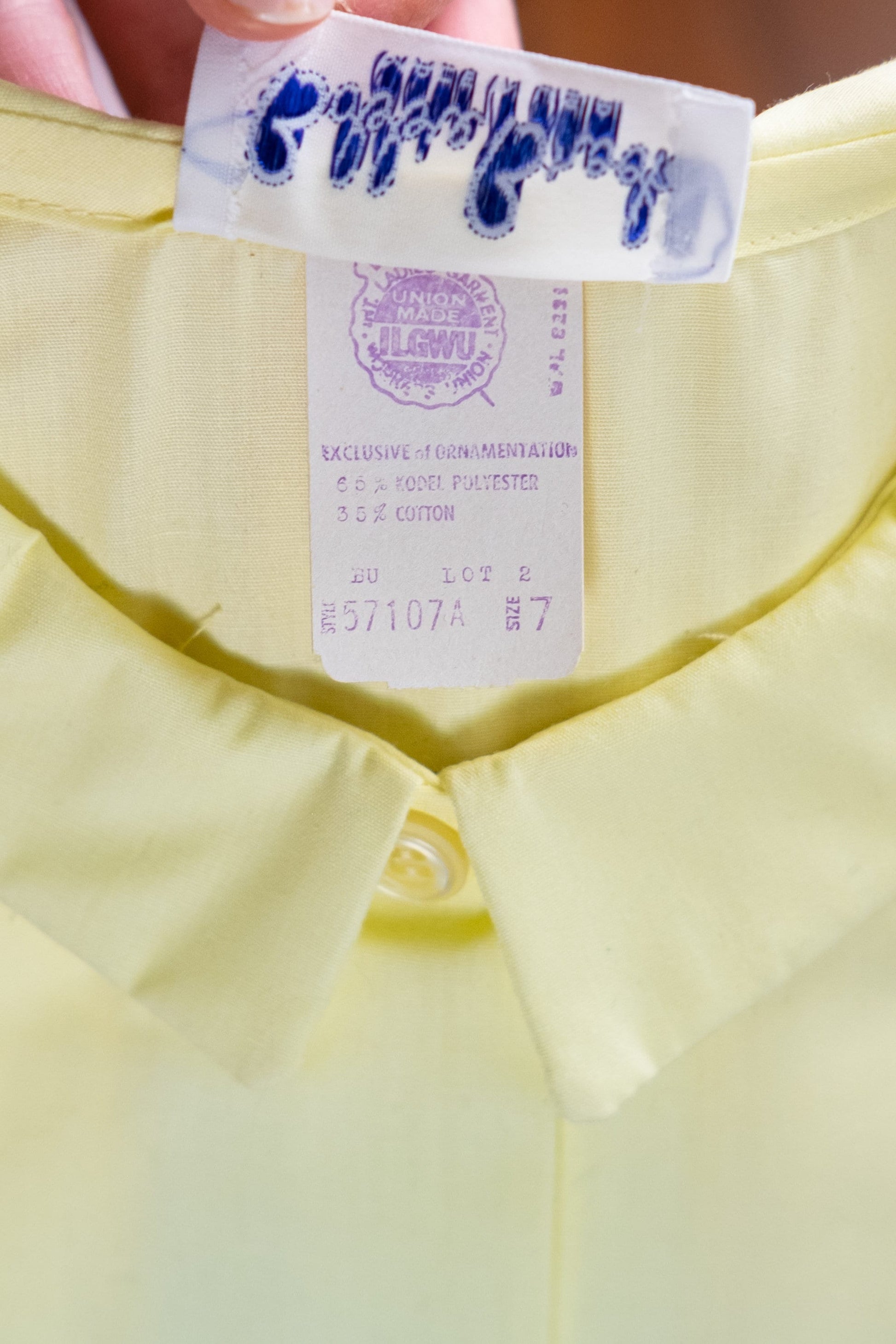 60s Bobbie Brooks Deadstock Women's Button Up Shirts - Extra Small 