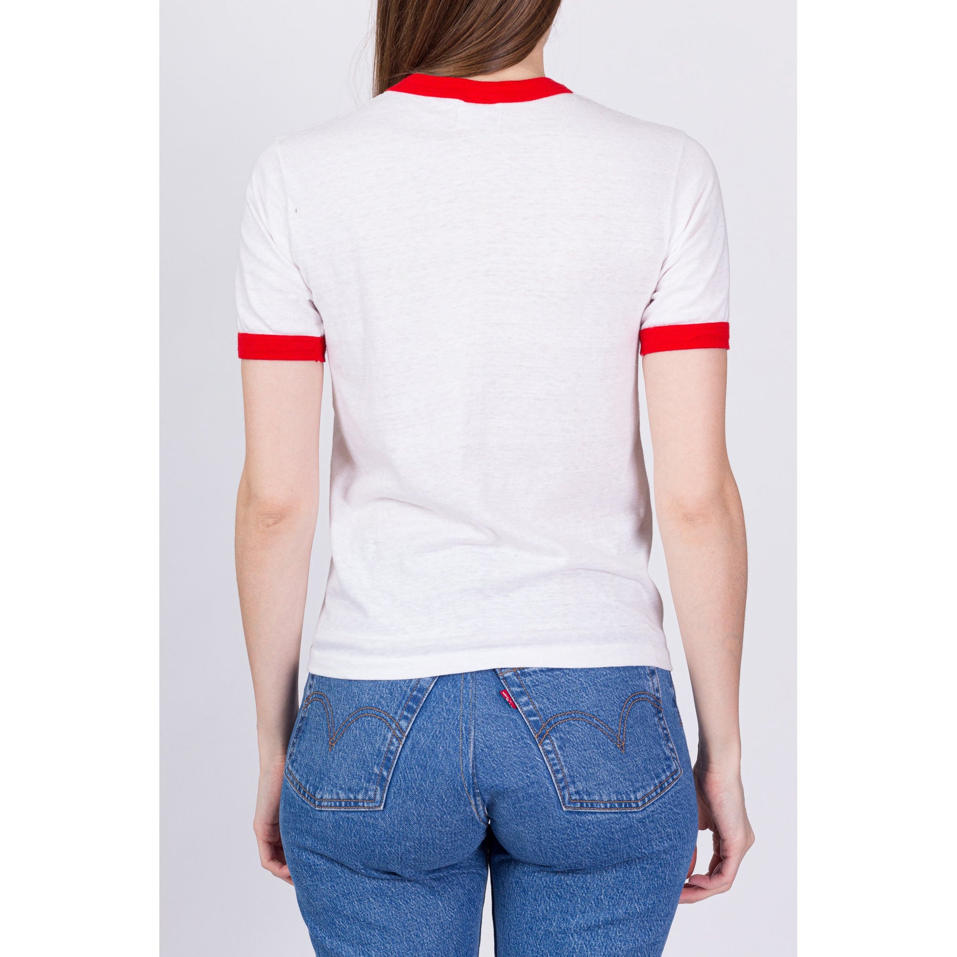80s Buffalo Bill Historical Center Ringer Tee - Extra Small 