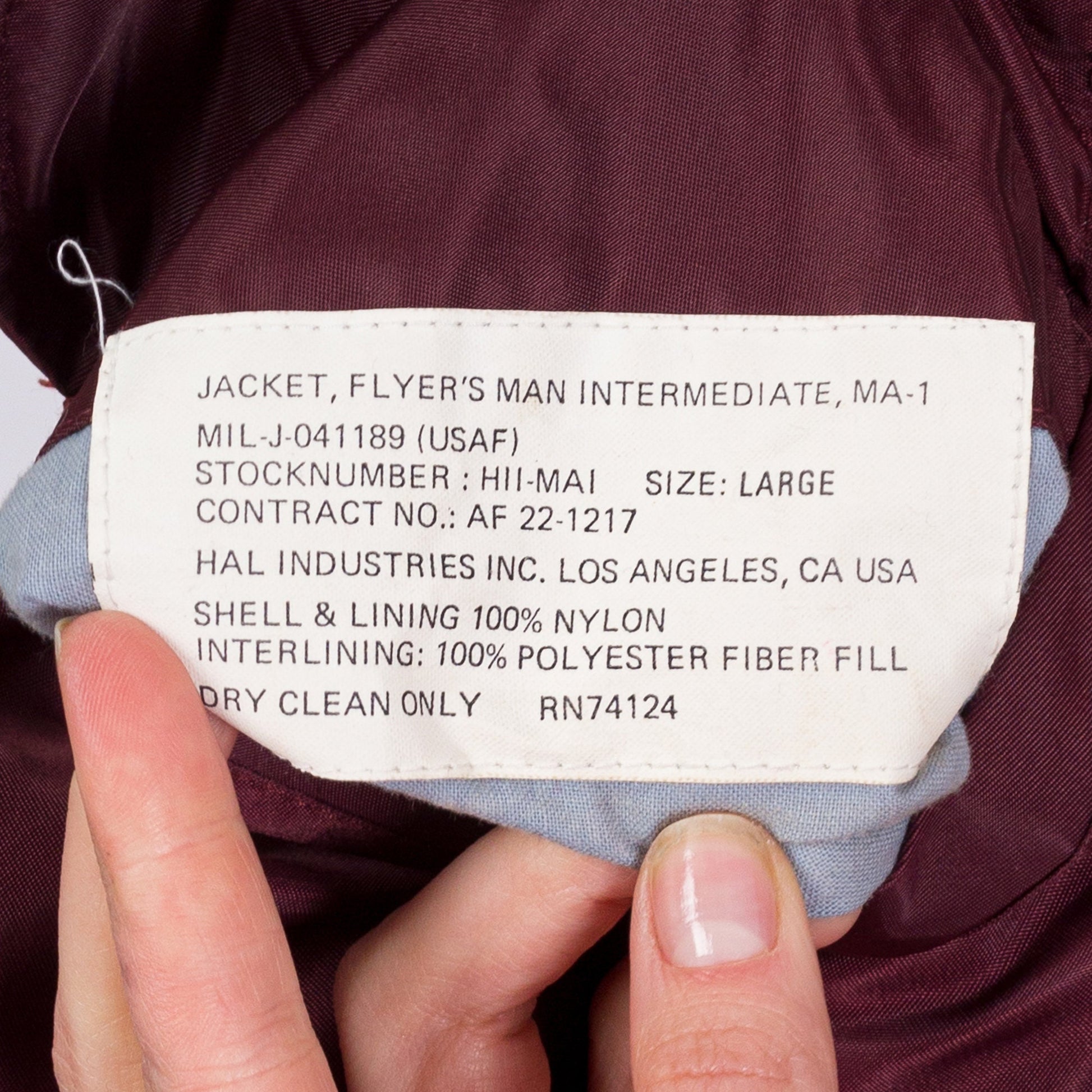 90s MA-1 Reversible Bomber Flight Jacket - Men's Large, Women's XL 