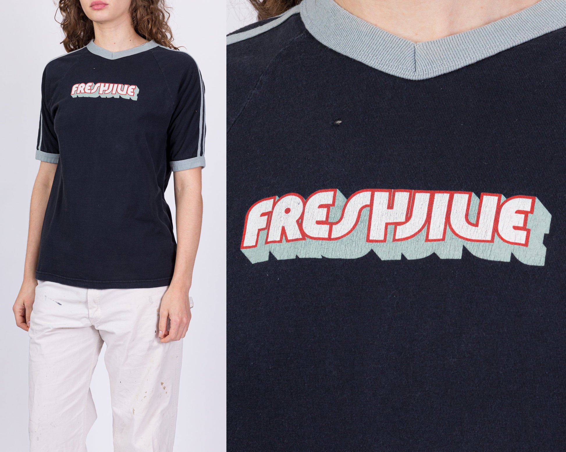 90s Freshjive Skater Streetwear T Shirt - Men's Small, Women's Medium 