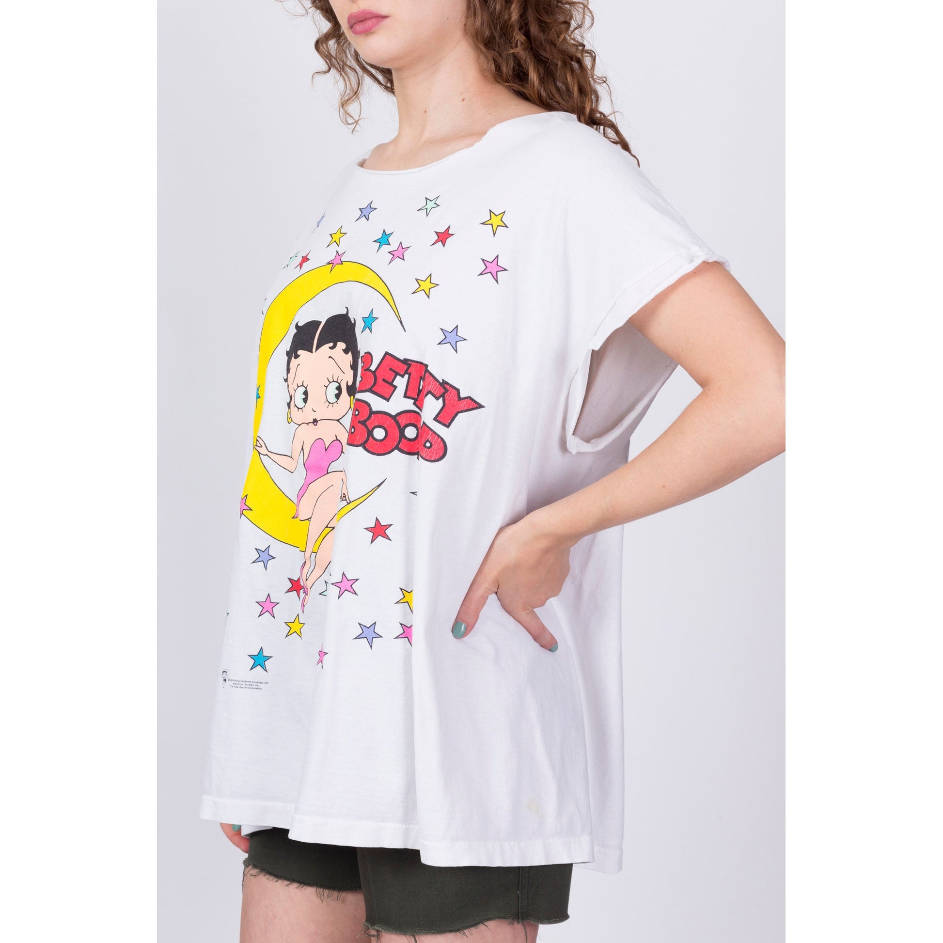 90s Betty Boop Moon & Stars Tank - One Size 