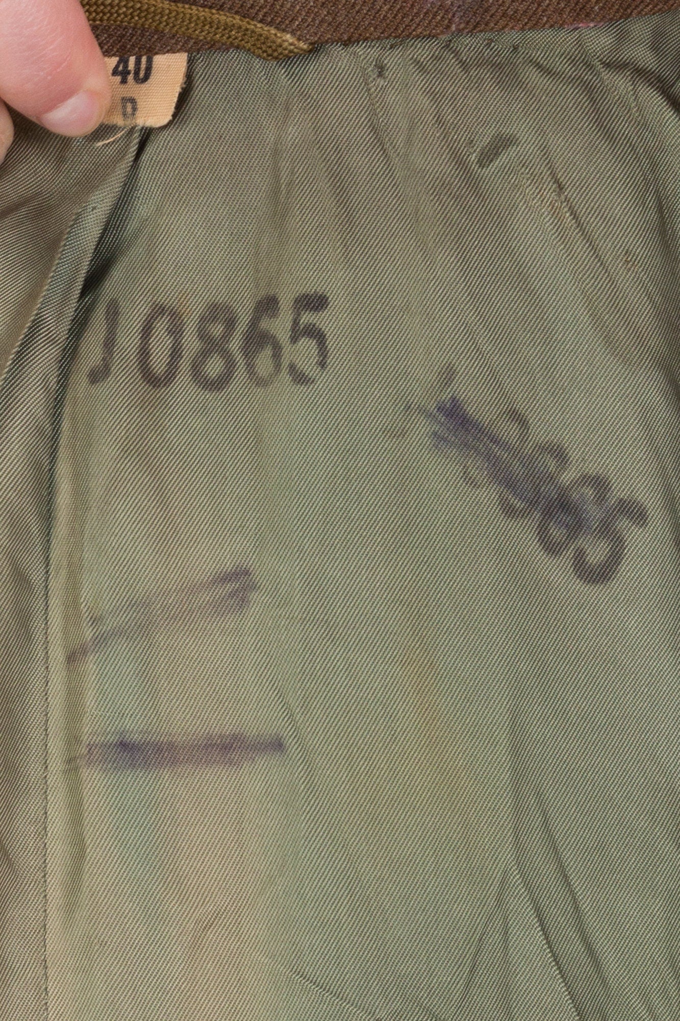 Vintage Korean War Era Cropped Ike Army Jacket - 40R 