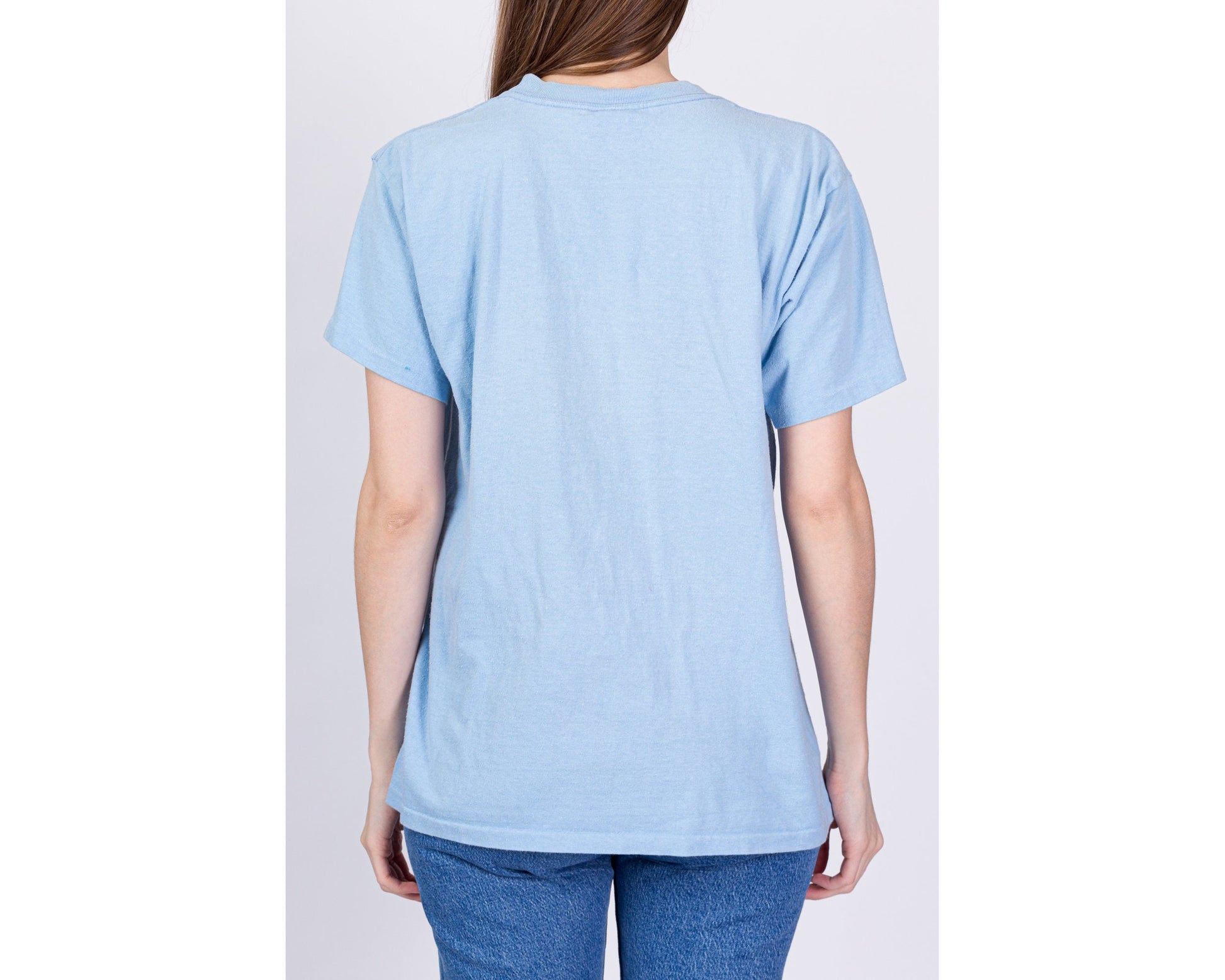 80s Woolrich Sheep Vacation T Shirt - Men's Medium, Women's Large 