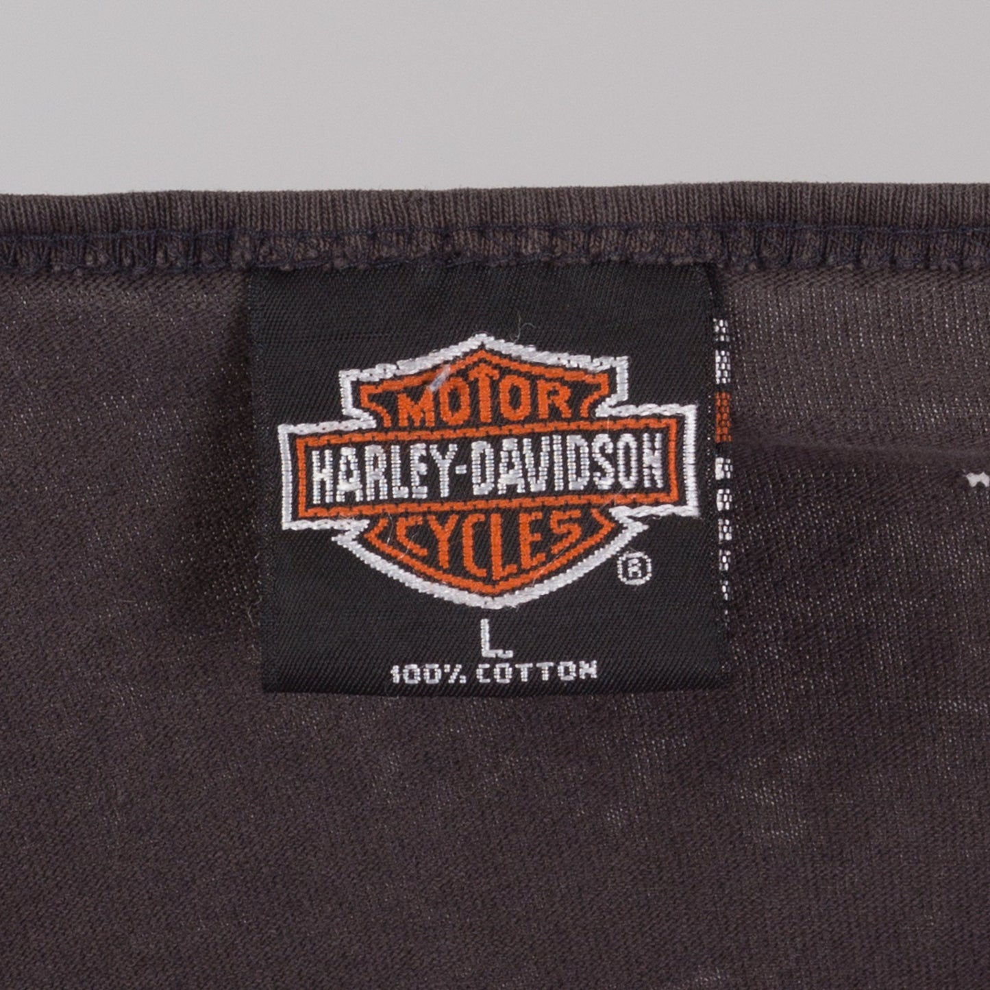 Vintage 1998 Harley Davidson Chuck Holenda 50th Anniversary Muscle Tee - Men's Medium, Women's Large 