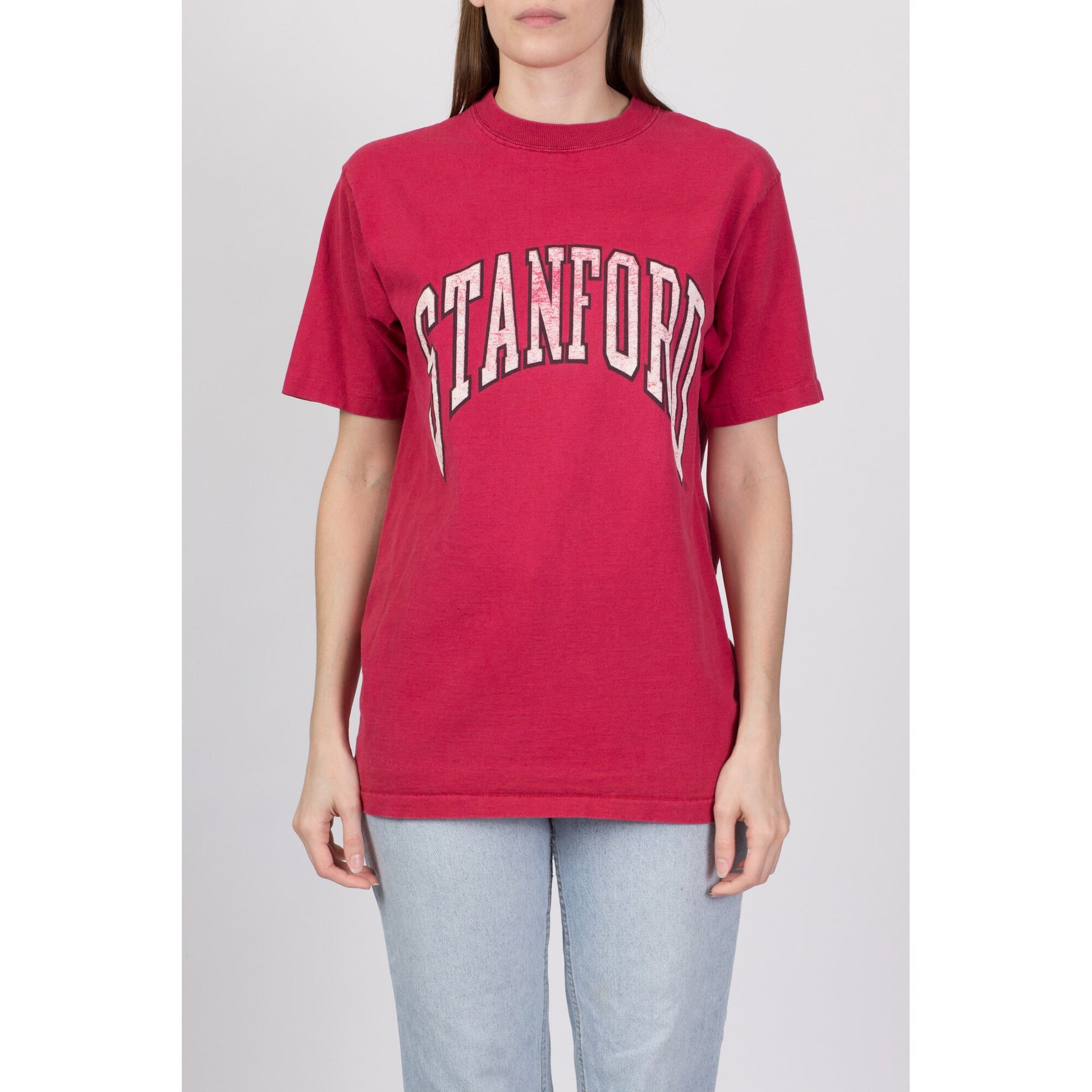 90s Stanford University T Shirt - Unisex Medium 