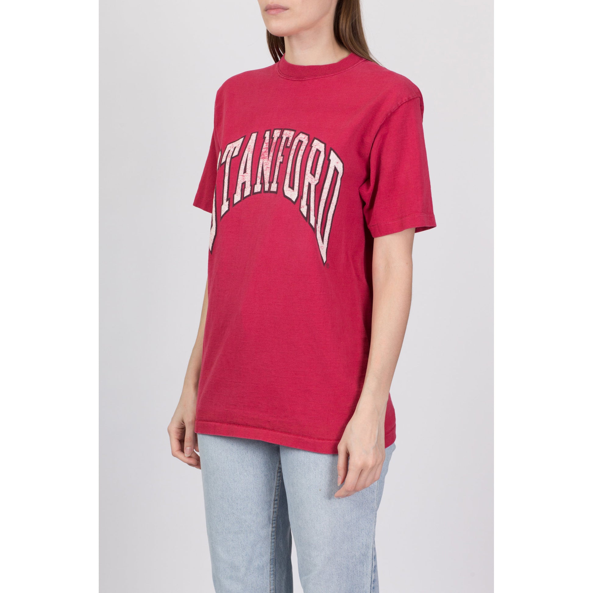 90s Stanford University T Shirt - Unisex Medium 
