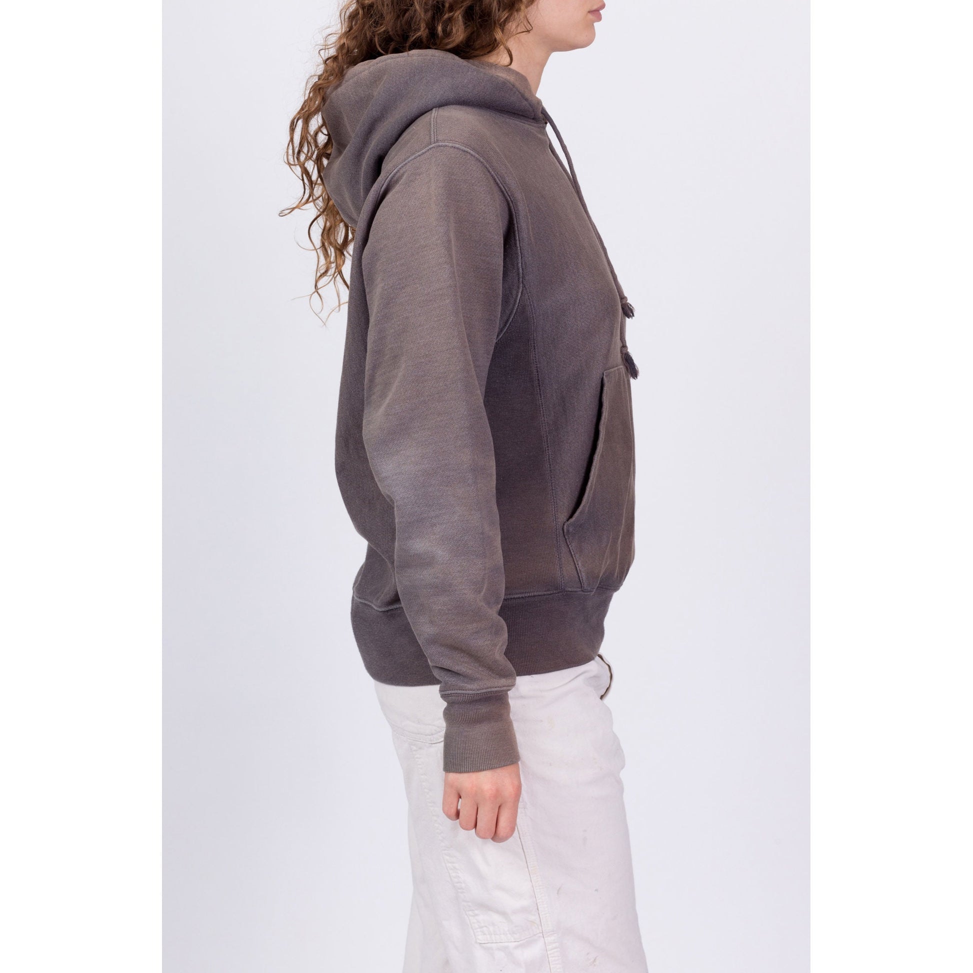 Champion Reverse Weave Faded Hoodie - Unisex Small 