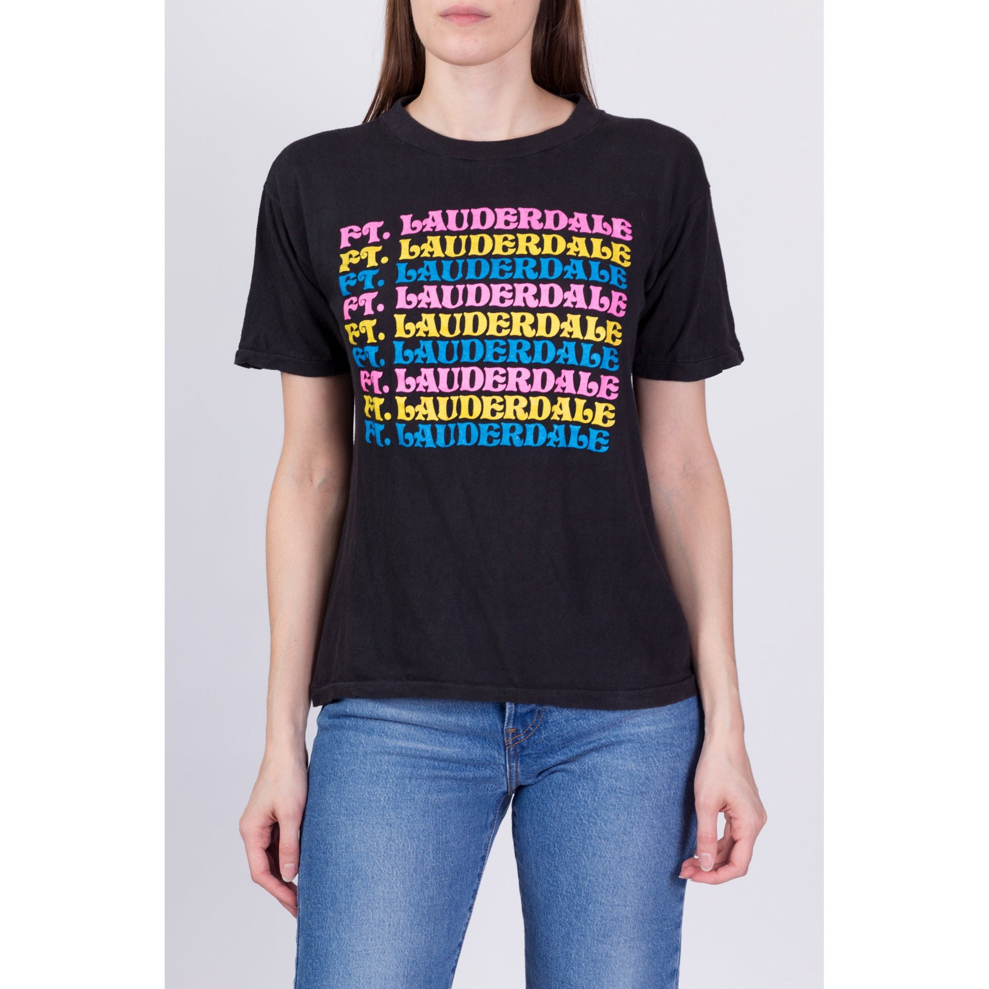 80s Ft. Lauderdale Tourist Tee - Unisex Medium 