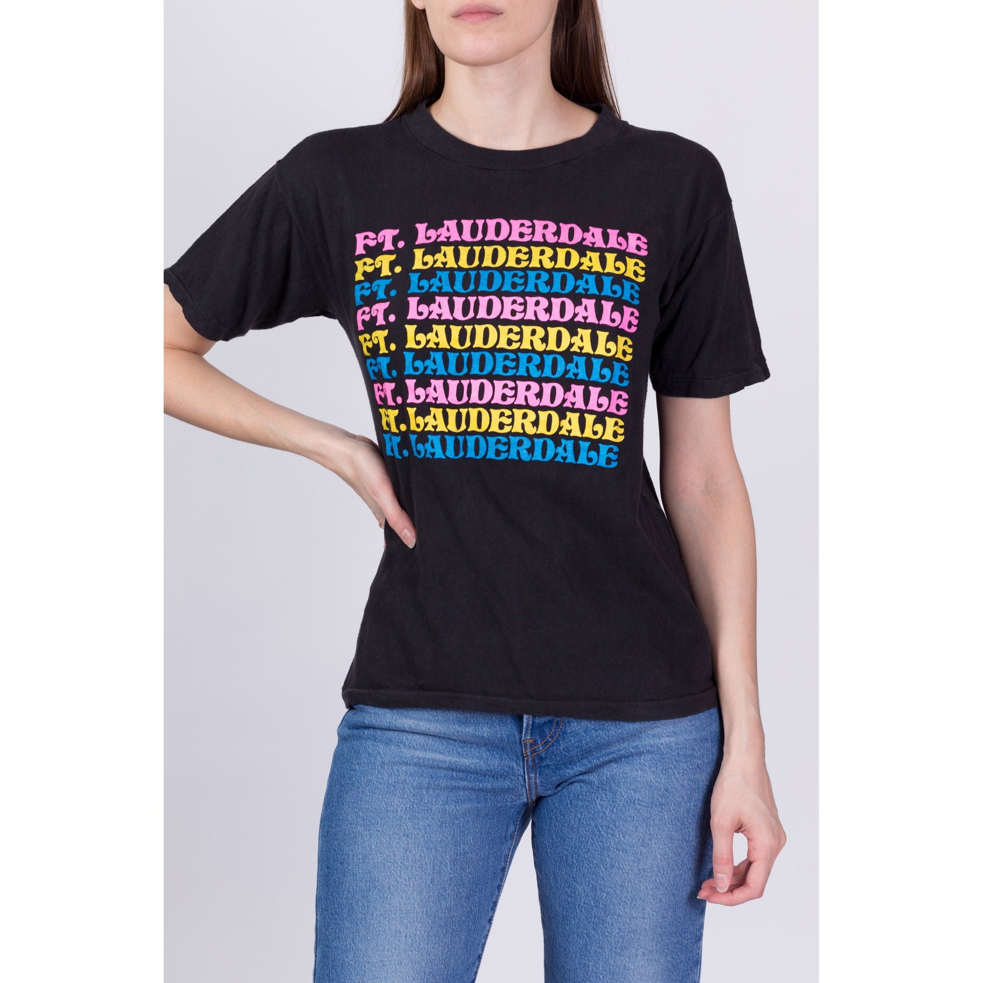 80s Ft. Lauderdale Tourist Tee - Unisex Medium 