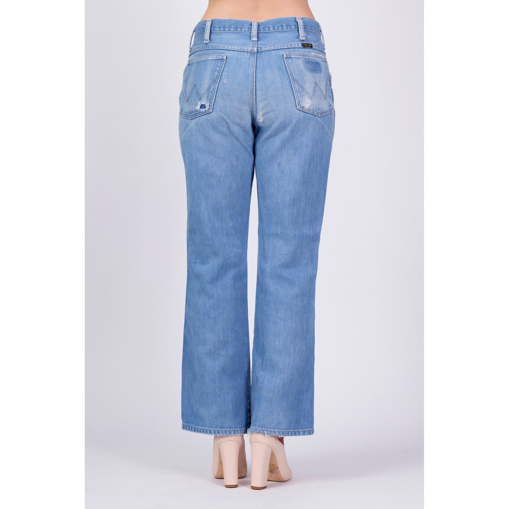70s Wrangler Bootcut Jeans - Men's Small, Women's Medium, 31" Waist 
