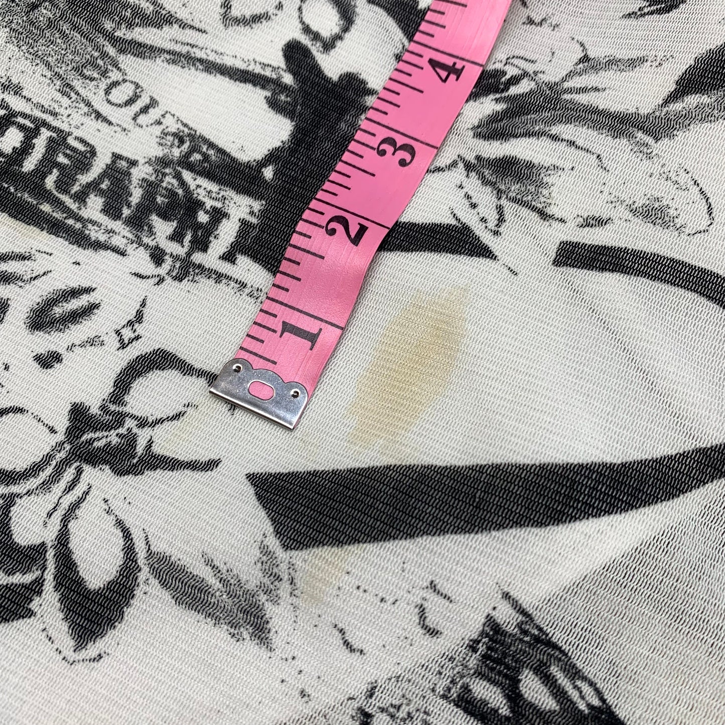 90s Joseph Ribkoff Lithograph Print Skirt - Medium, 27"-30" 