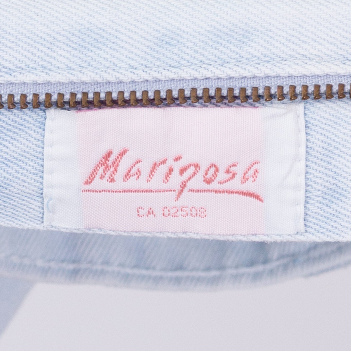 80s High Waist Striped Skinny Jeans - Extra Small, 25" 