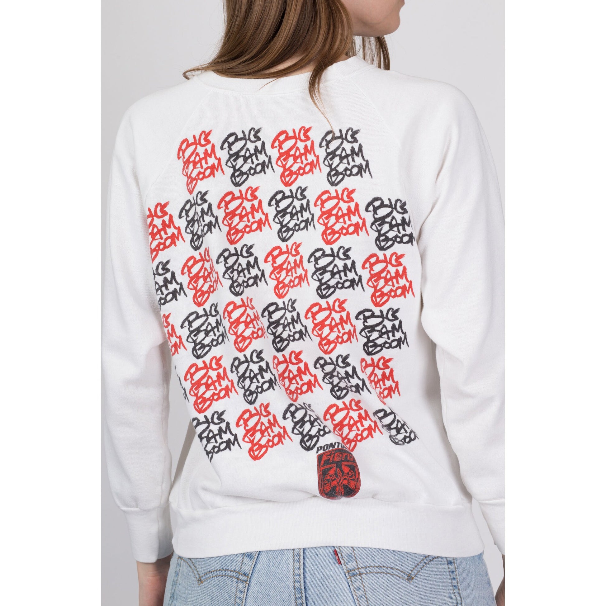 1984 Hall And Oates Big Bam Boom Tour Sweatshirt - Men's Small, Women's Medium 