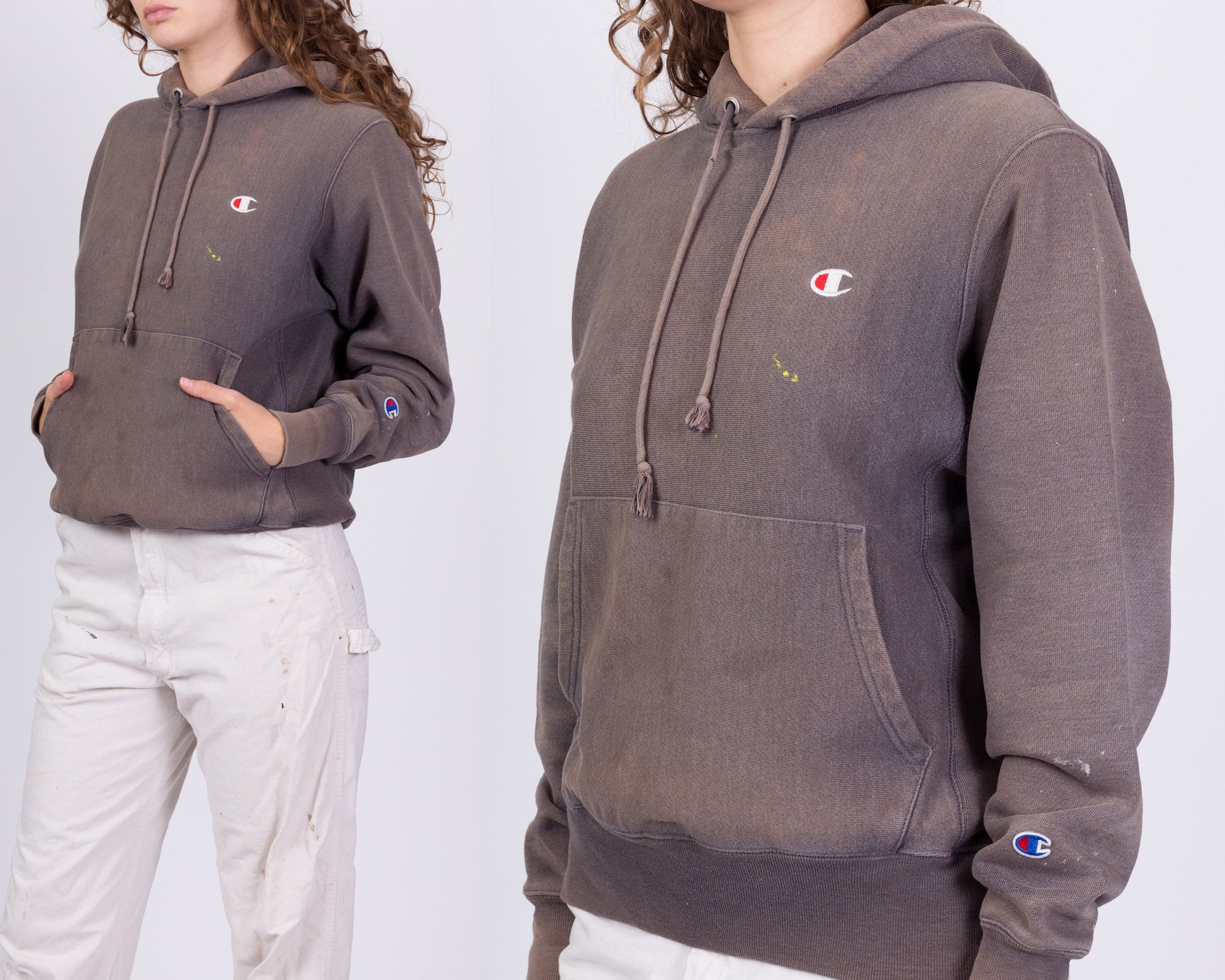 Champion Reverse Weave Faded Hoodie - Unisex Small – Flying Apple