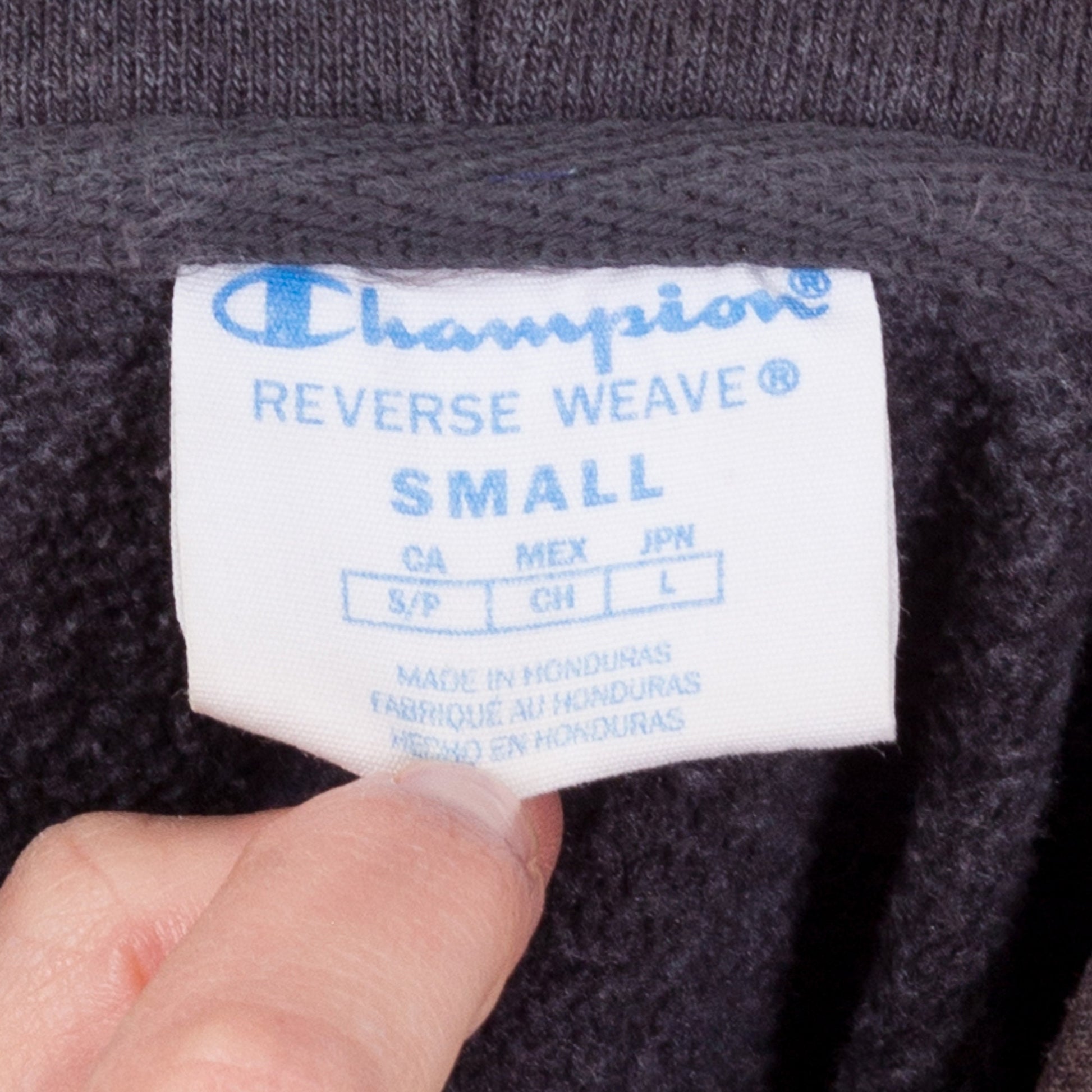 Champion Reverse Weave Faded Hoodie - Unisex Small 