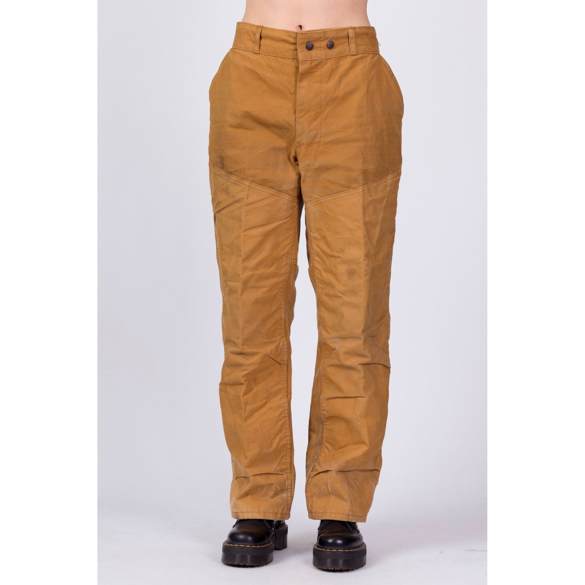 60s 70s Redhead Duck Canvas Hunting Pants - Men's Large, 36" 