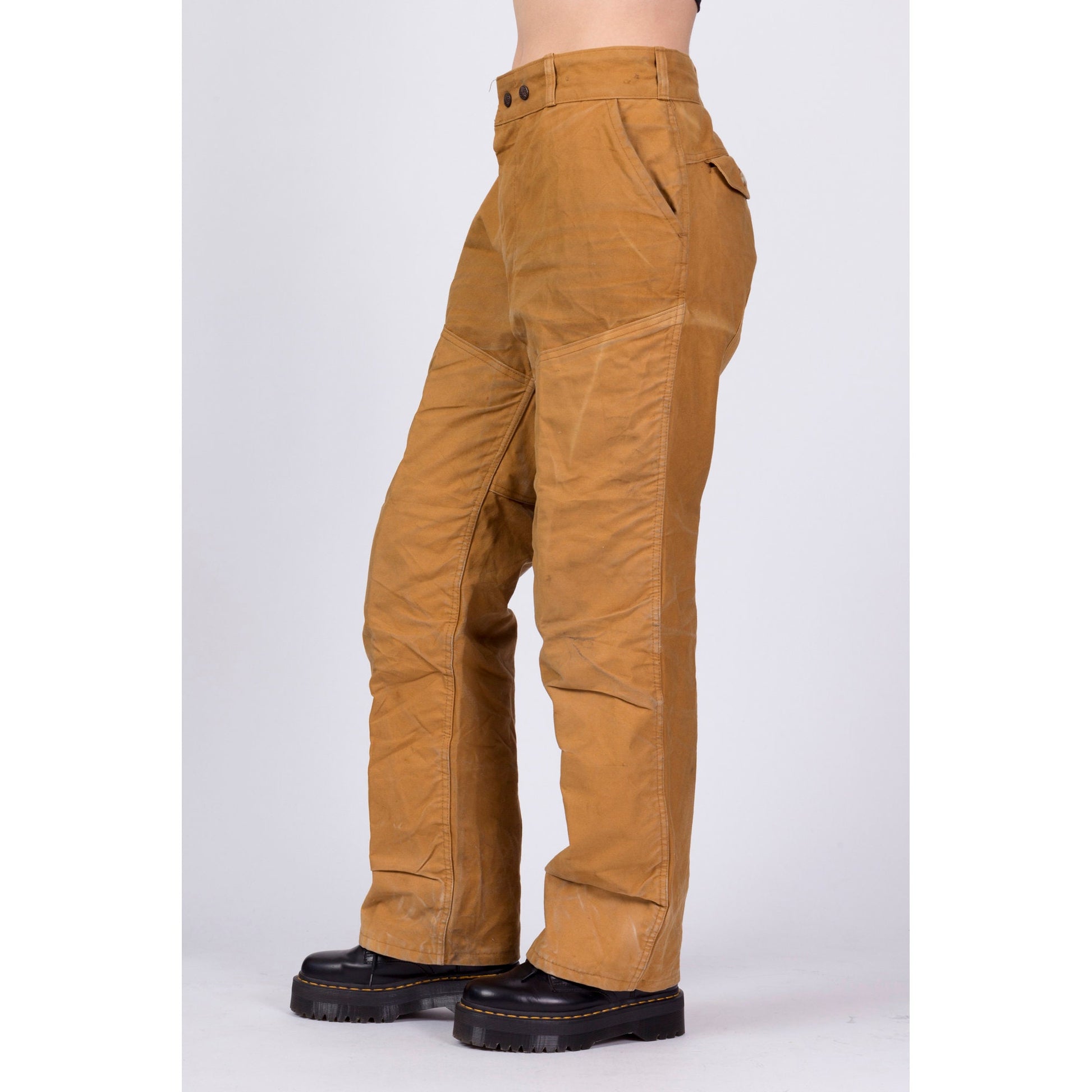 60s 70s Redhead Duck Canvas Hunting Pants - Men's Large, 36" 