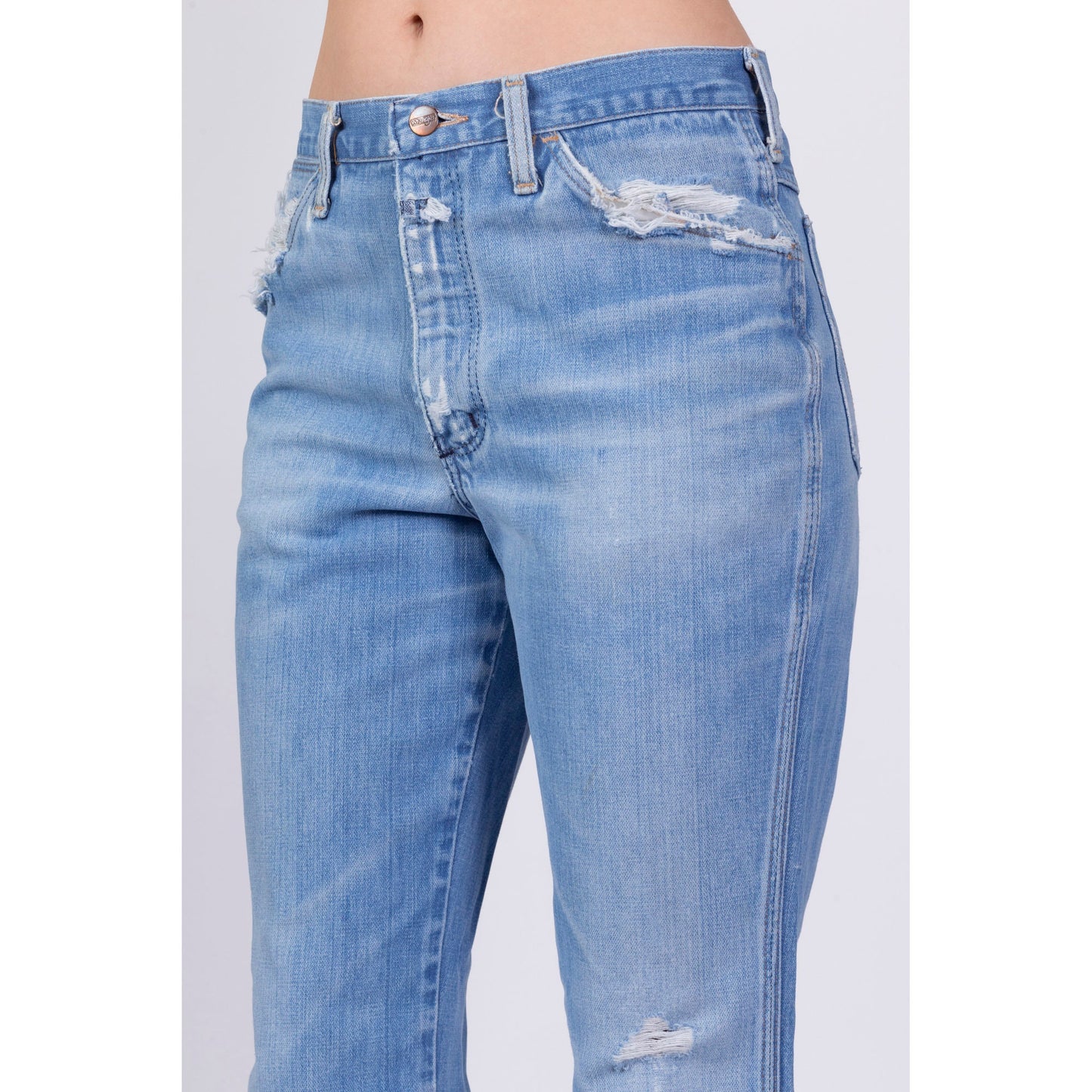 70s Wrangler Bootcut Jeans - Men's Small, Women's Medium, 31" Waist 