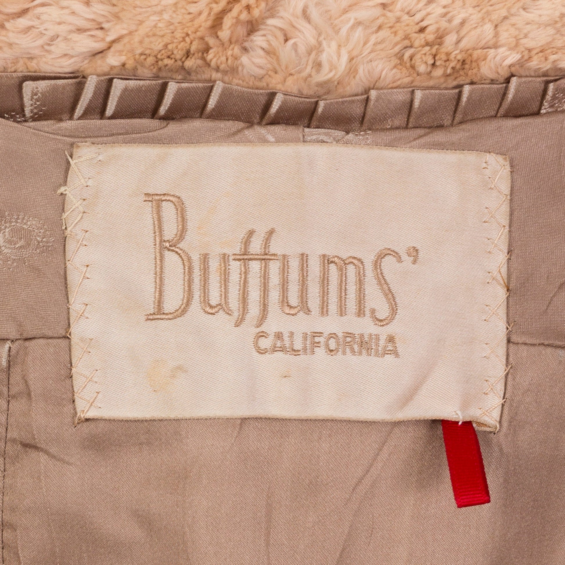1950s Teddy Bear Jacket - Small to Medium 