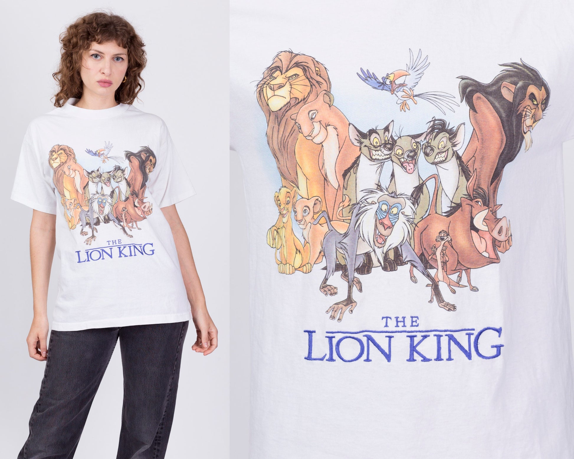 90s The Lion King Shirt - Men's Medium, Women's Large 