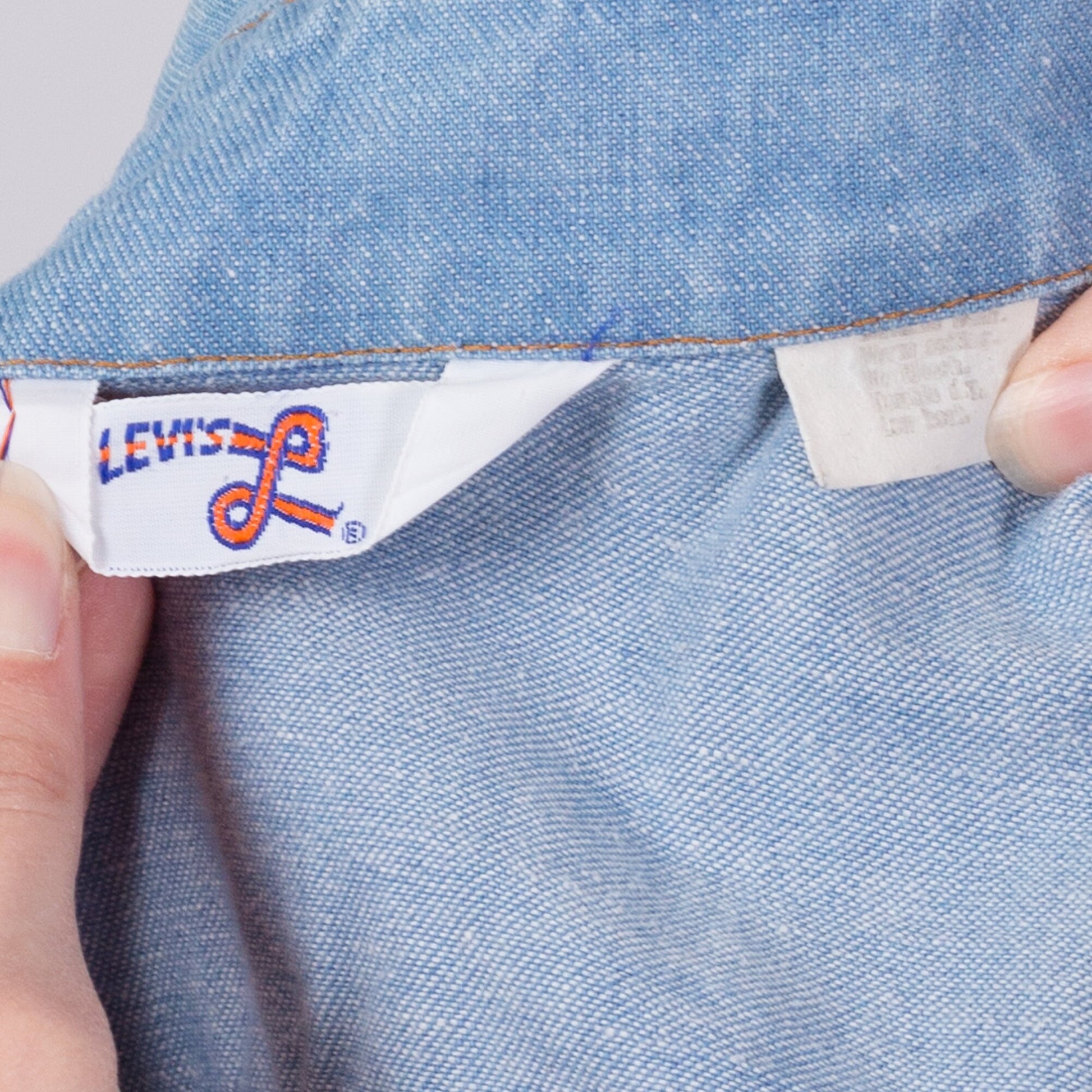 70s Levis Cropped Jean Jacket - Extra Small 
