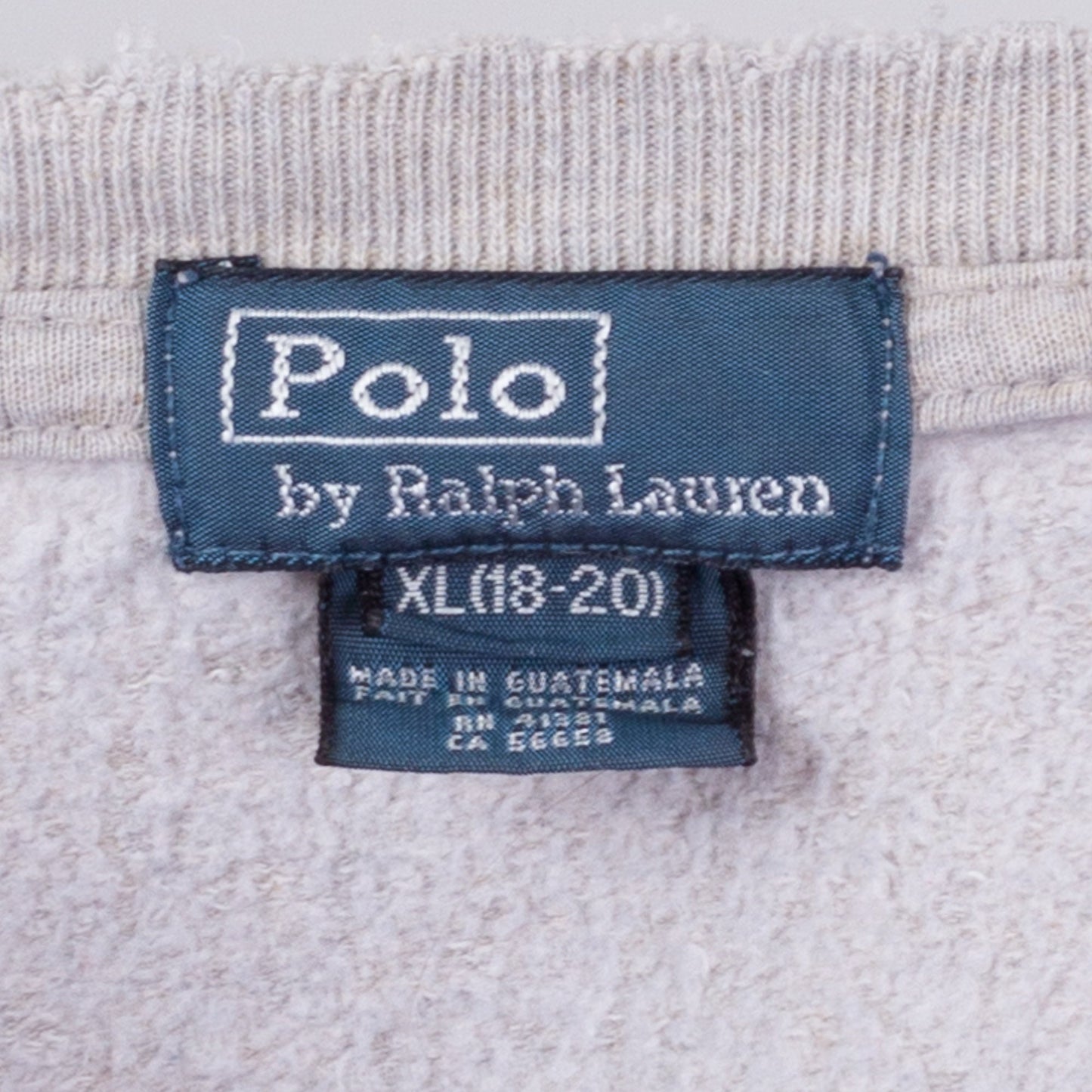 90s Y2K Polo Ralph Lauren Sweatshirt - Large 