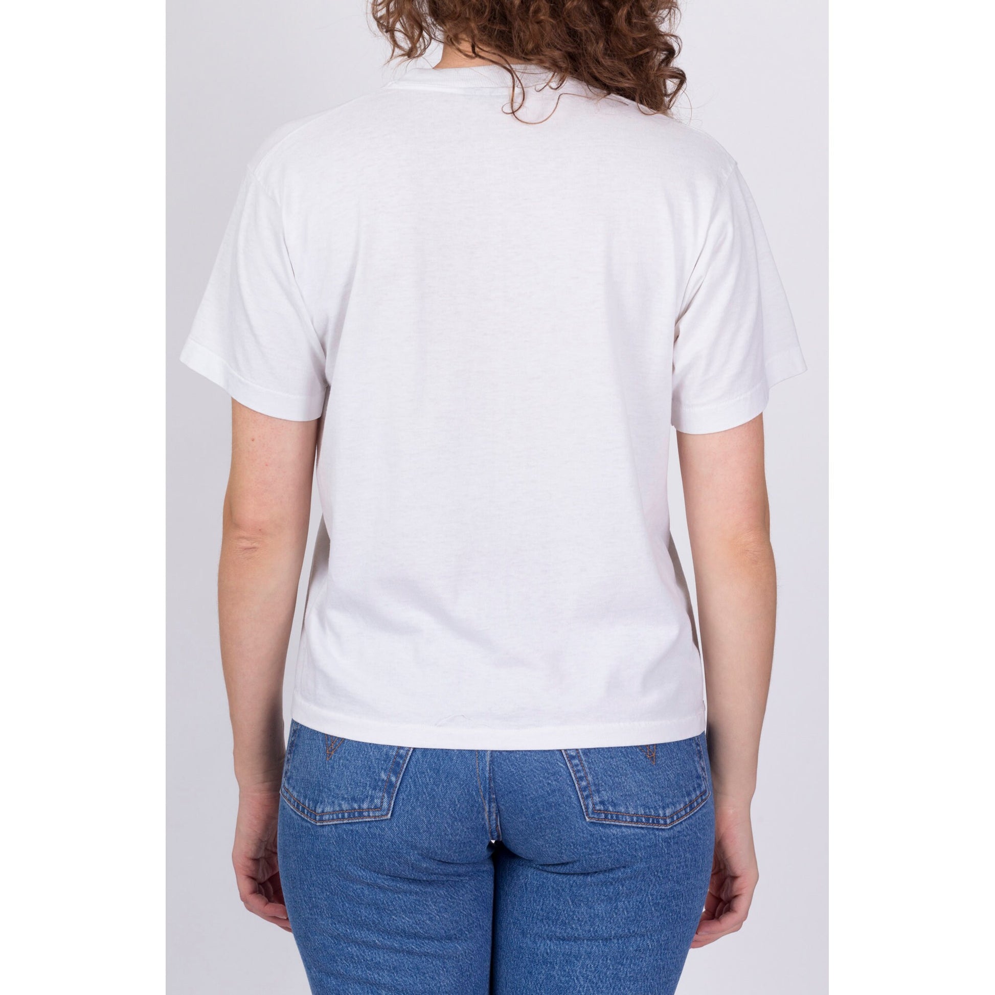 80s "The One Who Dies With The Most Fabric Wins" Quilting T Shirt - Large 