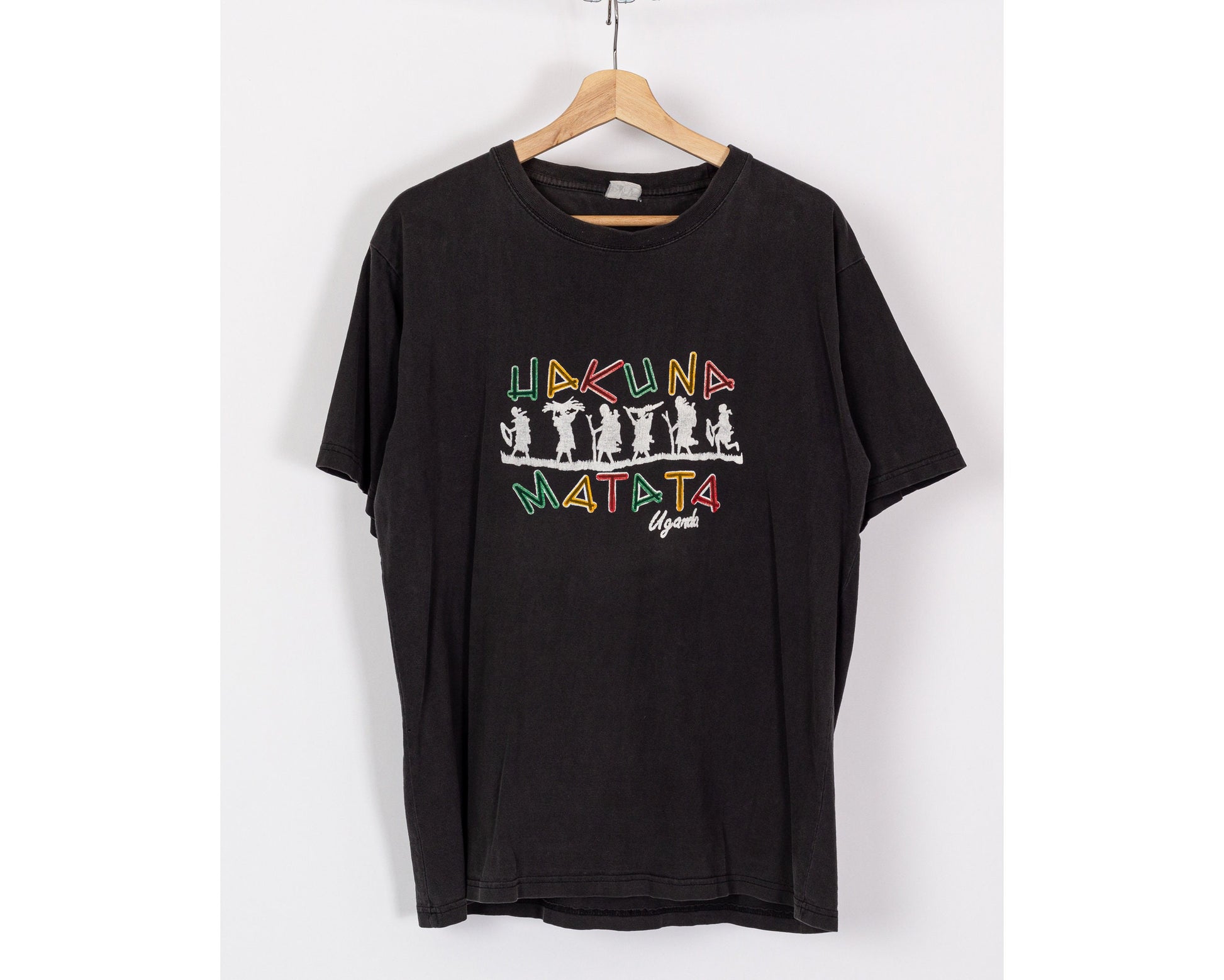 Vintage Hakuna Matata Uganda Shirt - Men's Large, Women's XL 