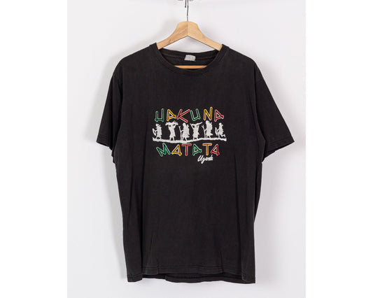 Vintage Hakuna Matata Uganda Shirt - Men's Large, Women's XL 