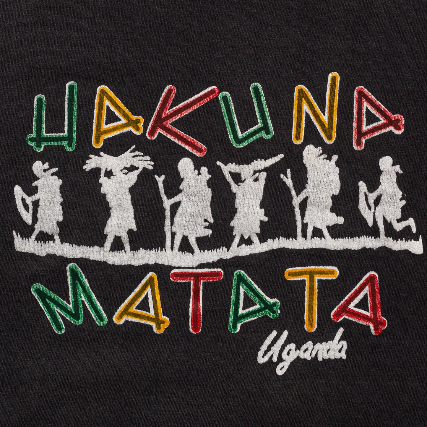 Vintage Hakuna Matata Uganda Shirt - Men's Large, Women's XL 