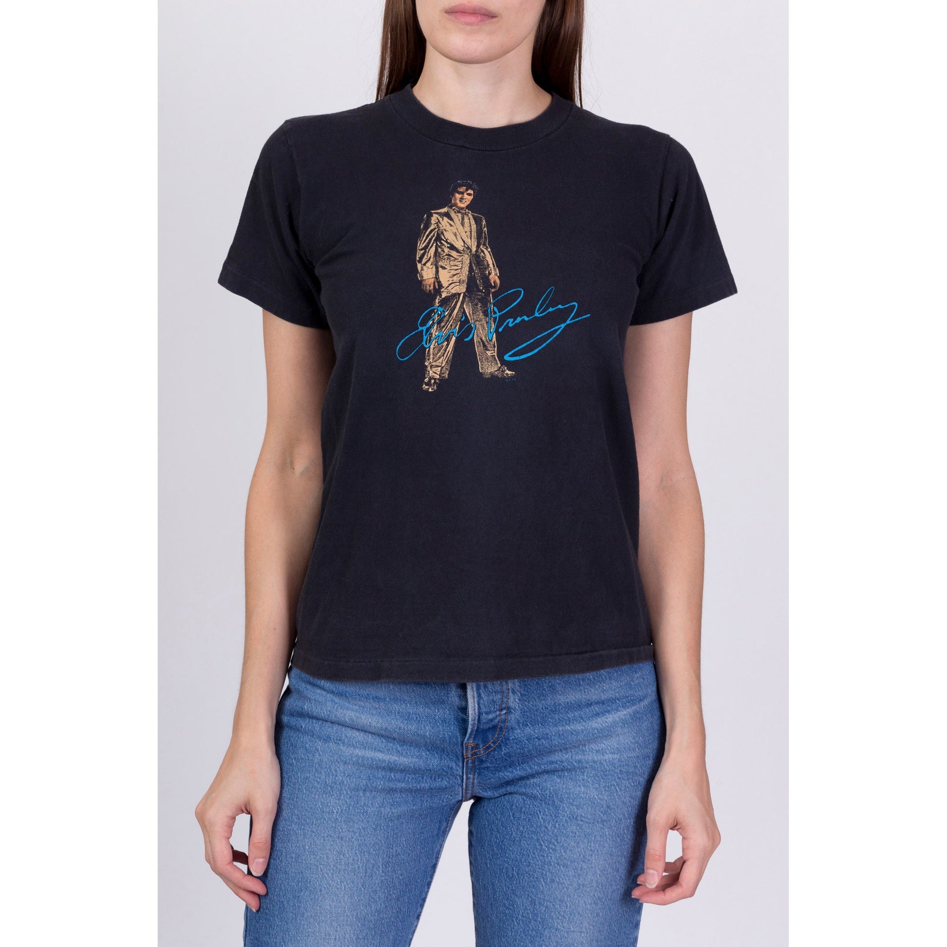 Vintage Elvis Presley T Shirt - Extra Small 